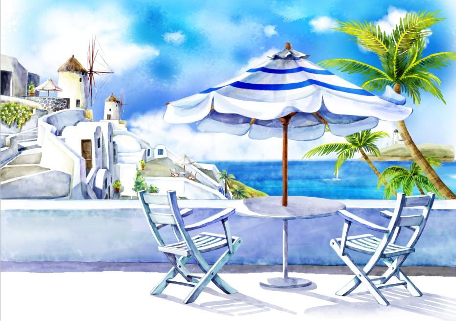 Seaside Scenery Wallpaper AJ Wallpaper