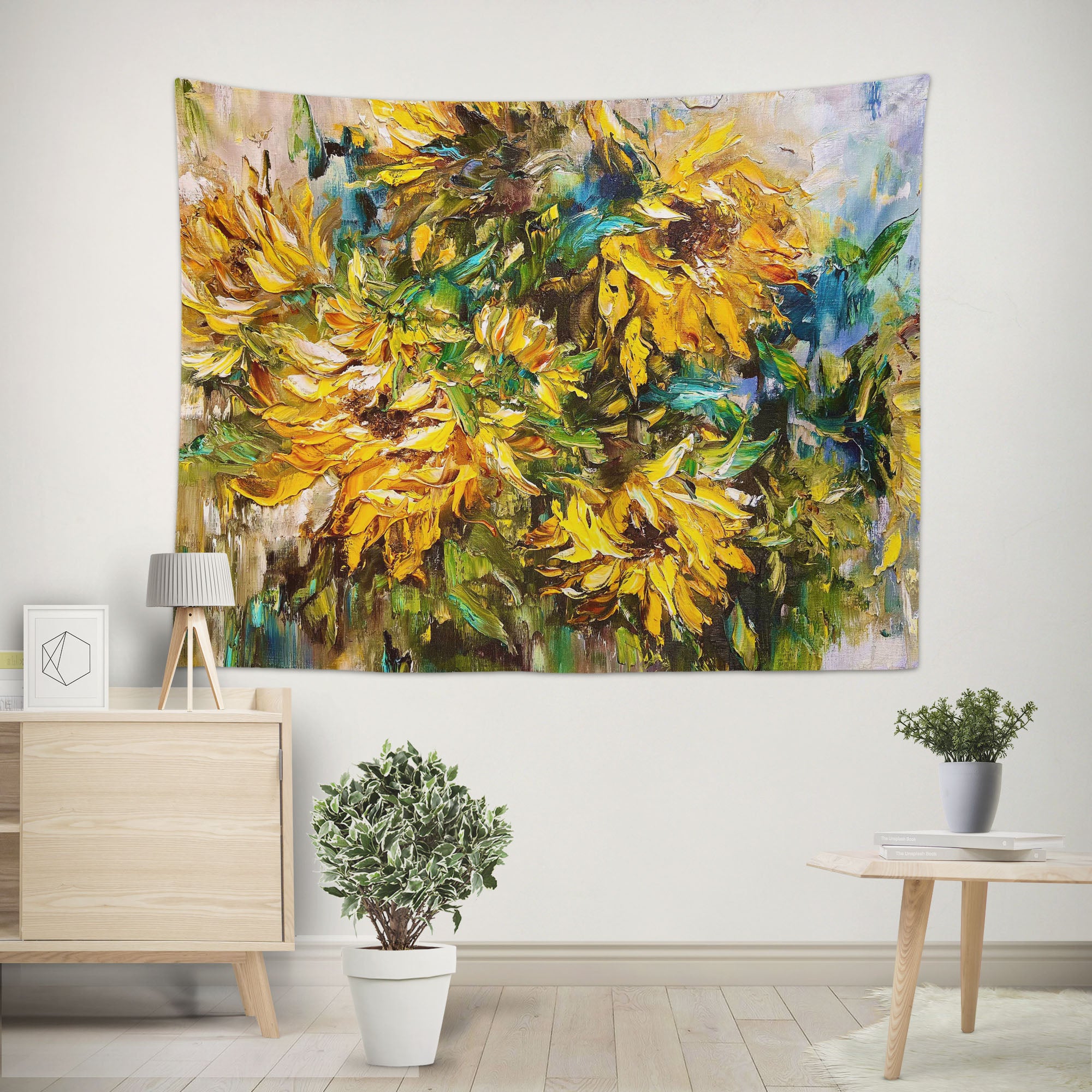 3D Yellow Flower 3772 Skromova Marina Tapestry Hanging Cloth Hang