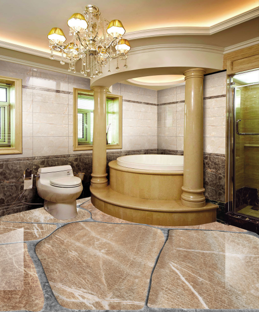 3D Big Stones 147 Floor Mural Wallpaper AJ Wallpaper 2