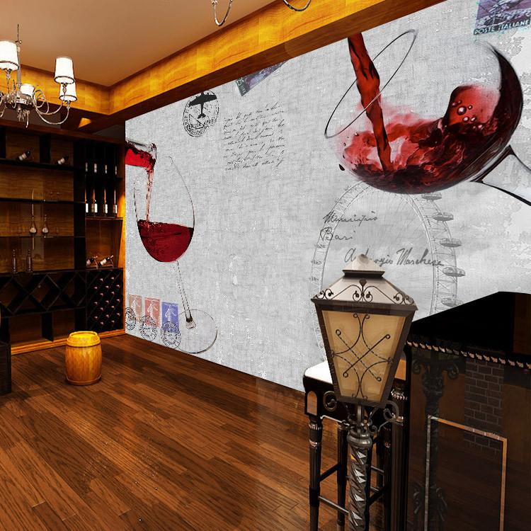 3D Red Wine 121 Wallpaper AJ Wallpaper