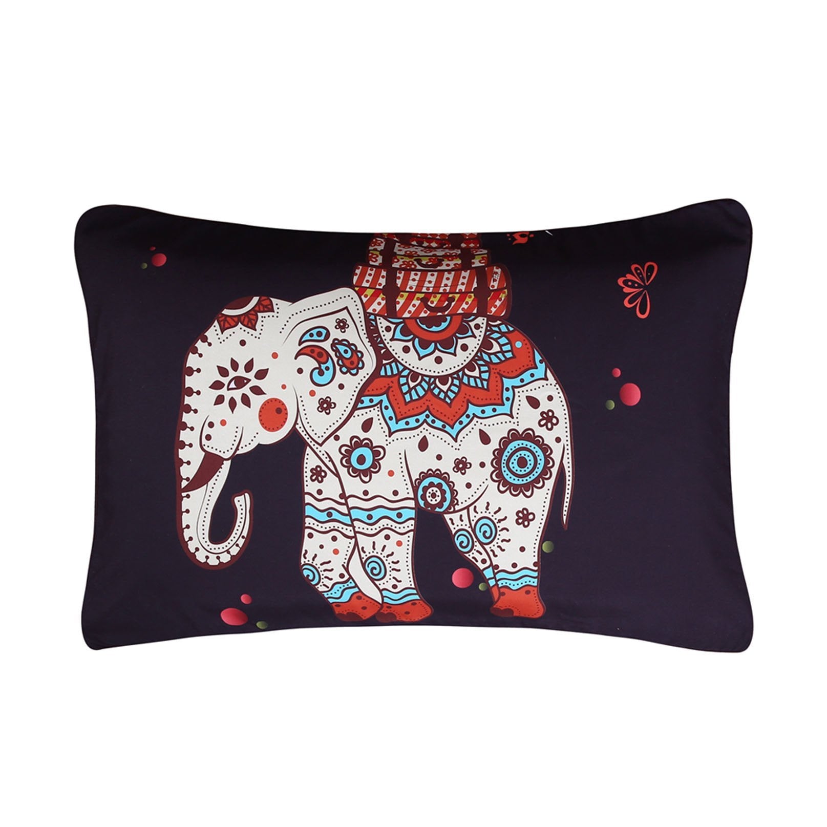 3D Elephant Fruitr 209 Bed Pillowcases Quilt Wallpaper AJ Wallpaper