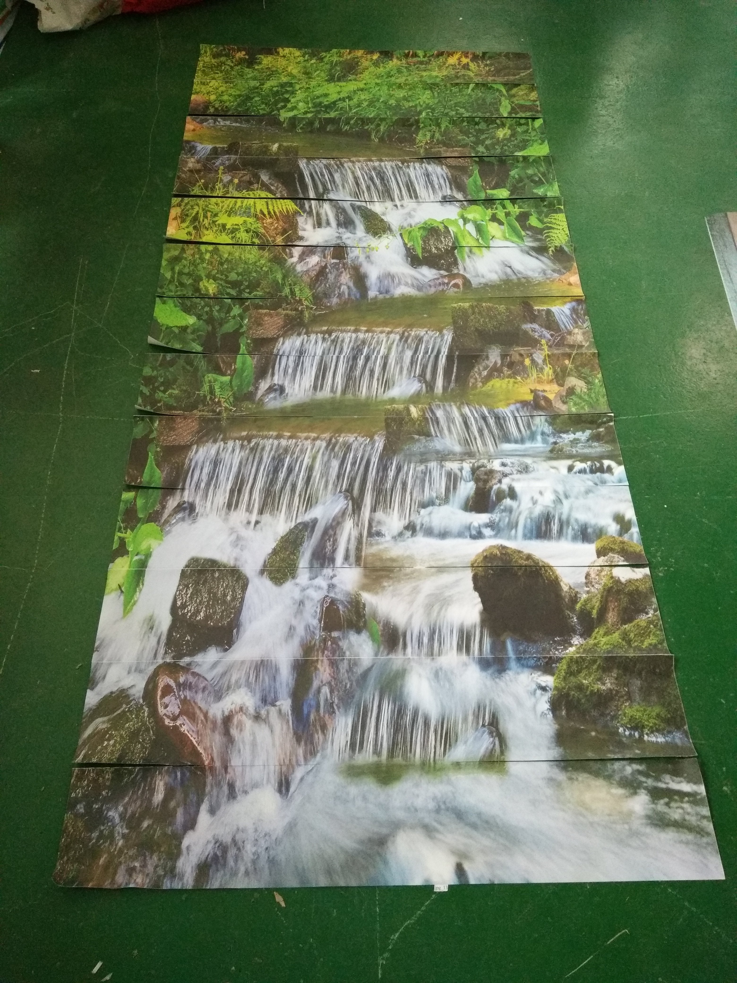 3D Flowing River 64 Stair Risers Wallpaper AJ Wallpaper