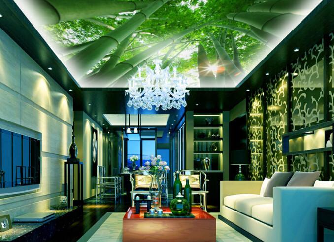 Verdant Bamboos Wallpaper AJ Wallpaper 2