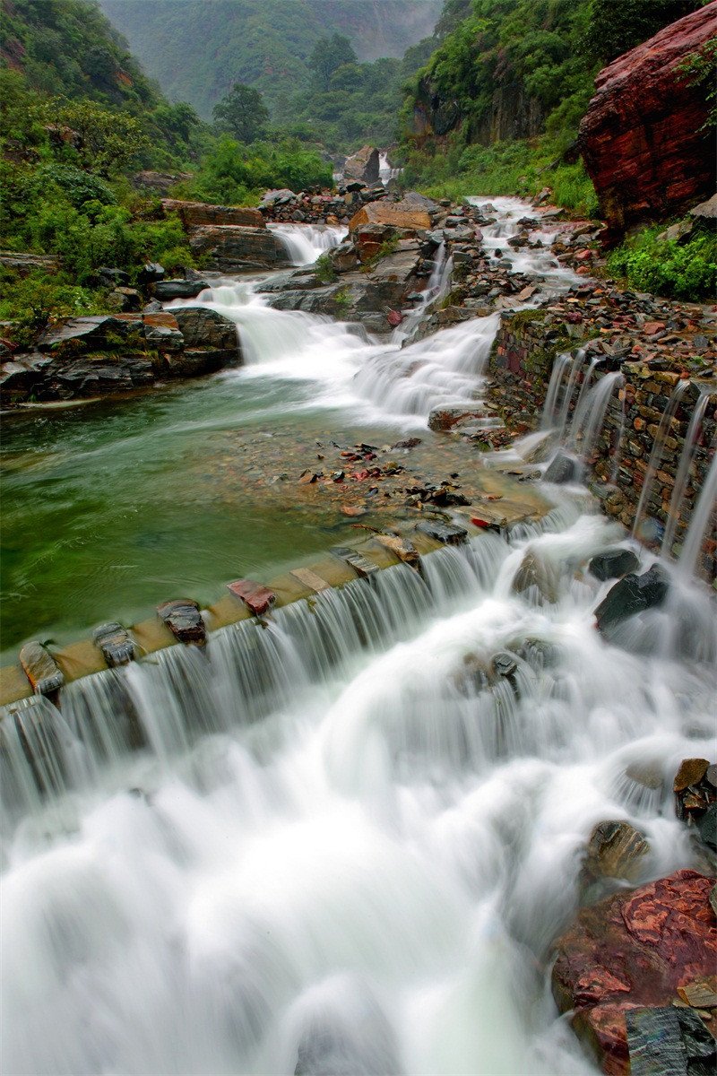 3D River Scenery 307 Stair Risers Wallpaper AJ Wallpaper