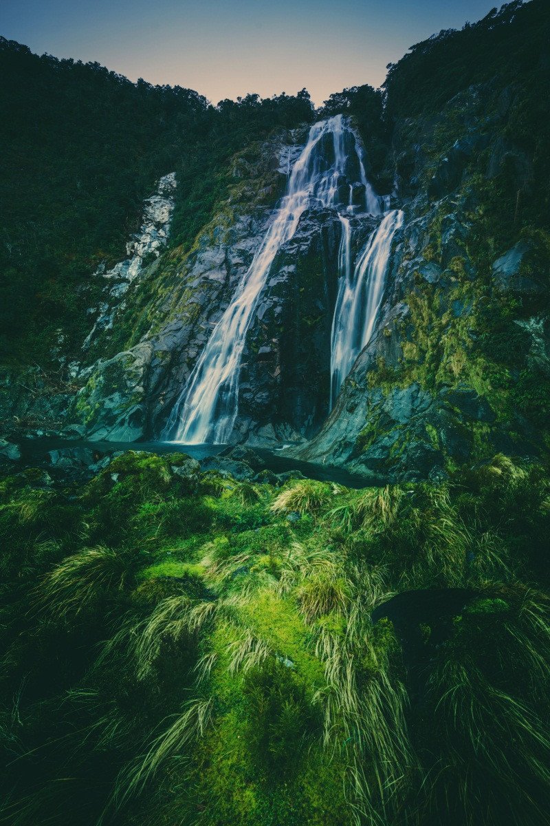 3D Cliffs Streams 759 Stair Risers Wallpaper AJ Wallpaper