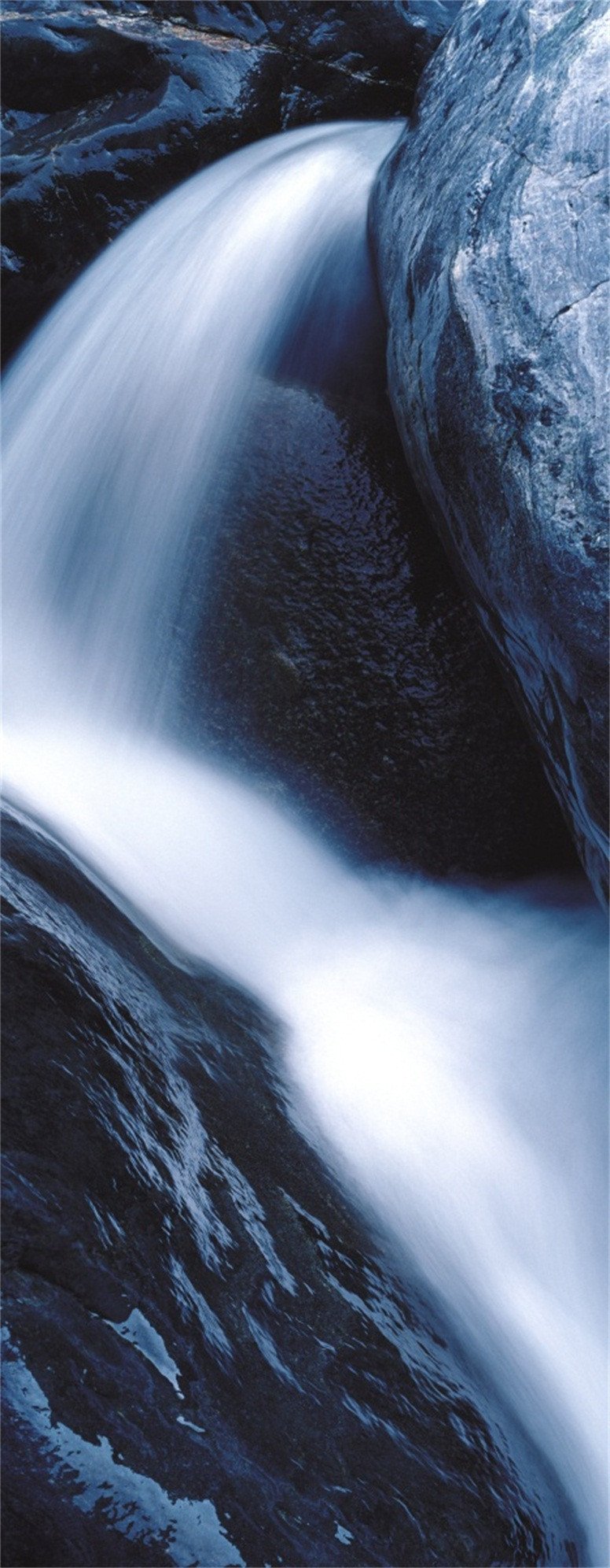 3D Rocks Stream 755 Stair Risers Wallpaper AJ Wallpaper