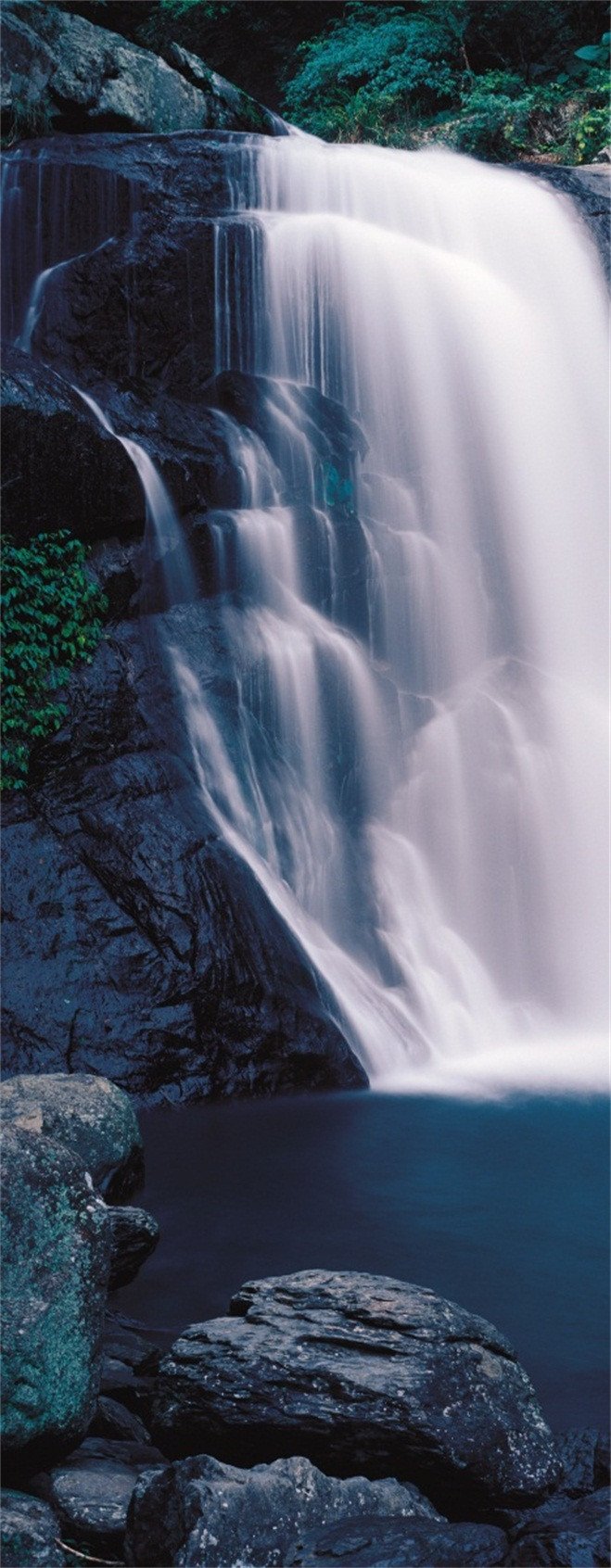 3D Waterfall 554 Stair Risers Wallpaper AJ Wallpaper