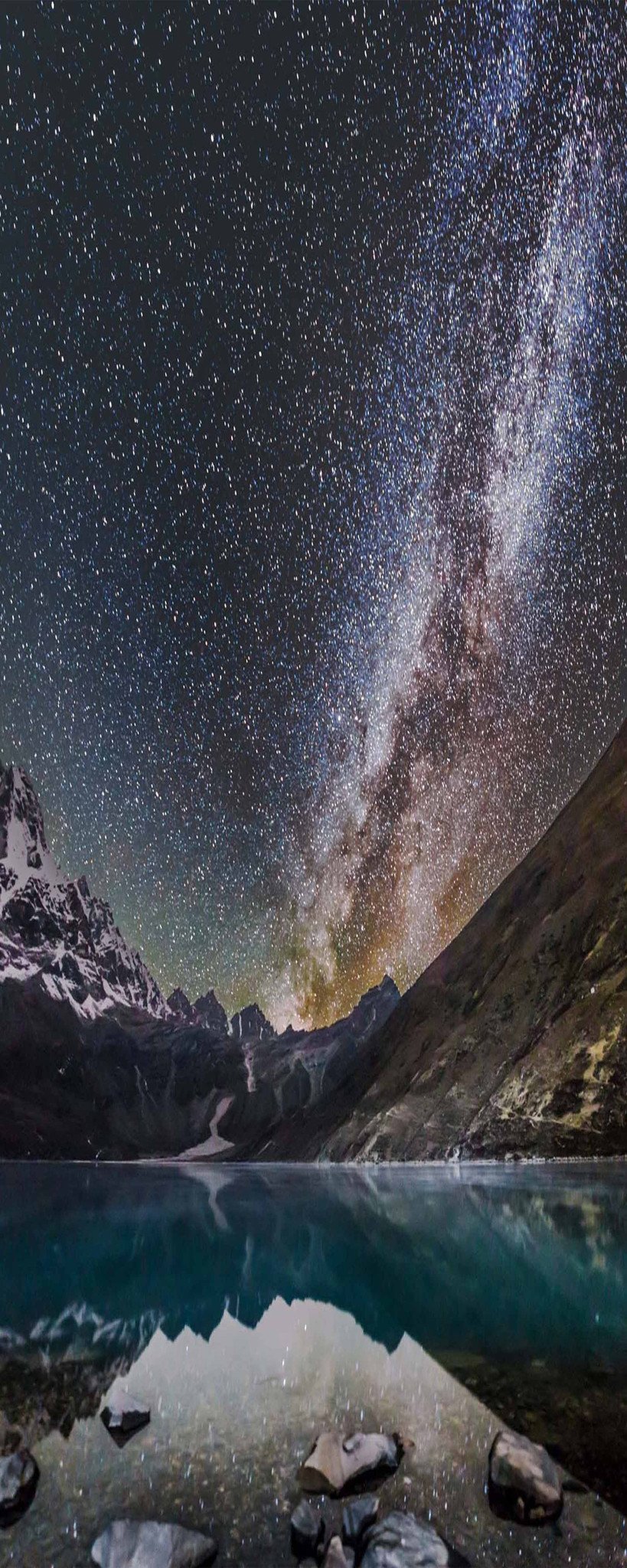 3D Lake Stars Sky 939 Stair Risers Wallpaper AJ Wallpaper