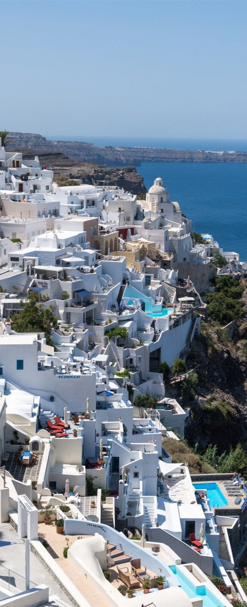 3D beside the sea village door mural Wallpaper AJ Wallpaper