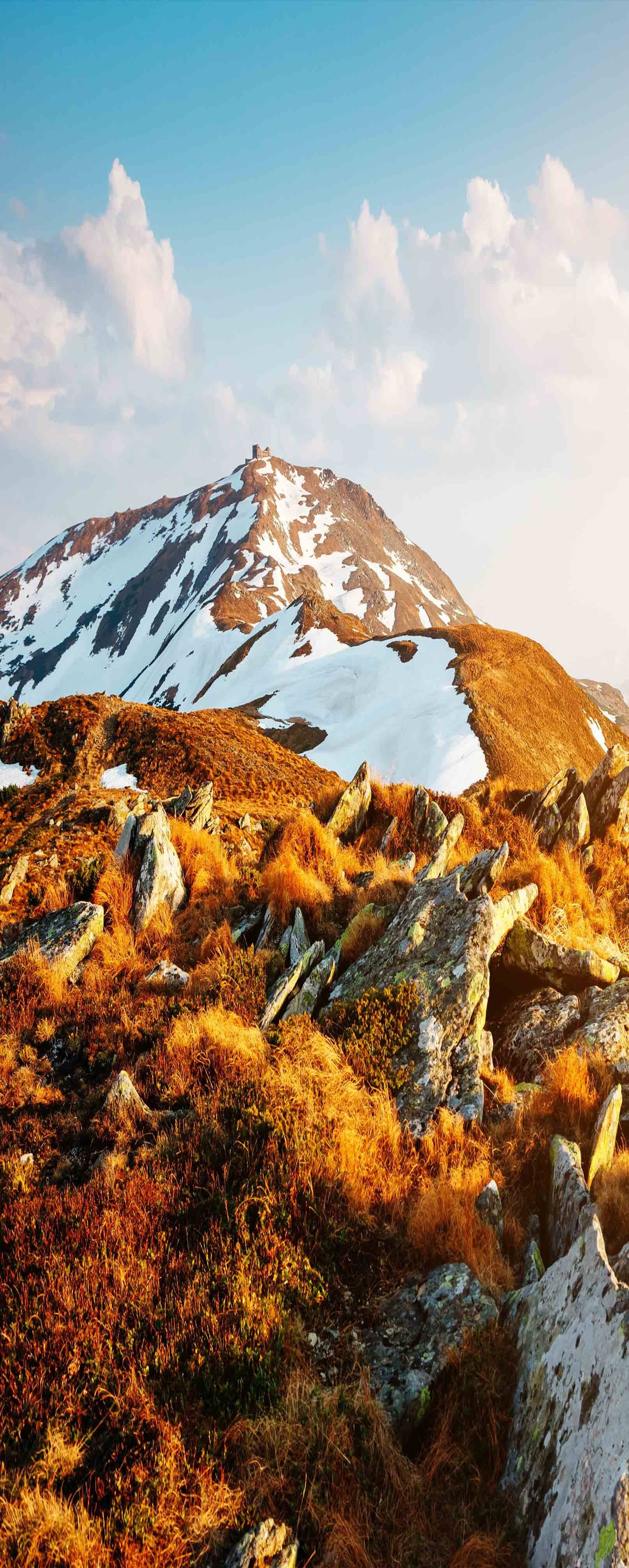 3D Snow Mountain Weeds 888 Stair Risers Wallpaper AJ Wallpaper