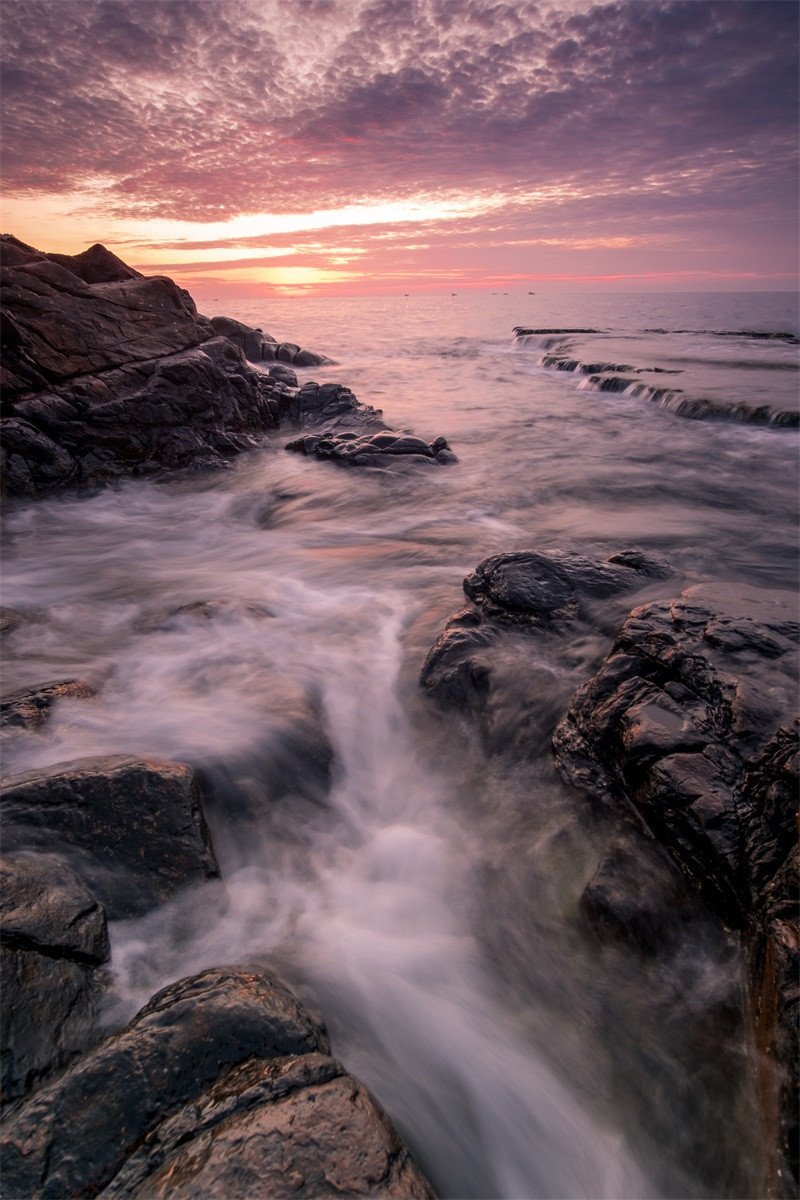 3D Sea Coast Sunset 27 Stair Risers Wallpaper AJ Wallpaper