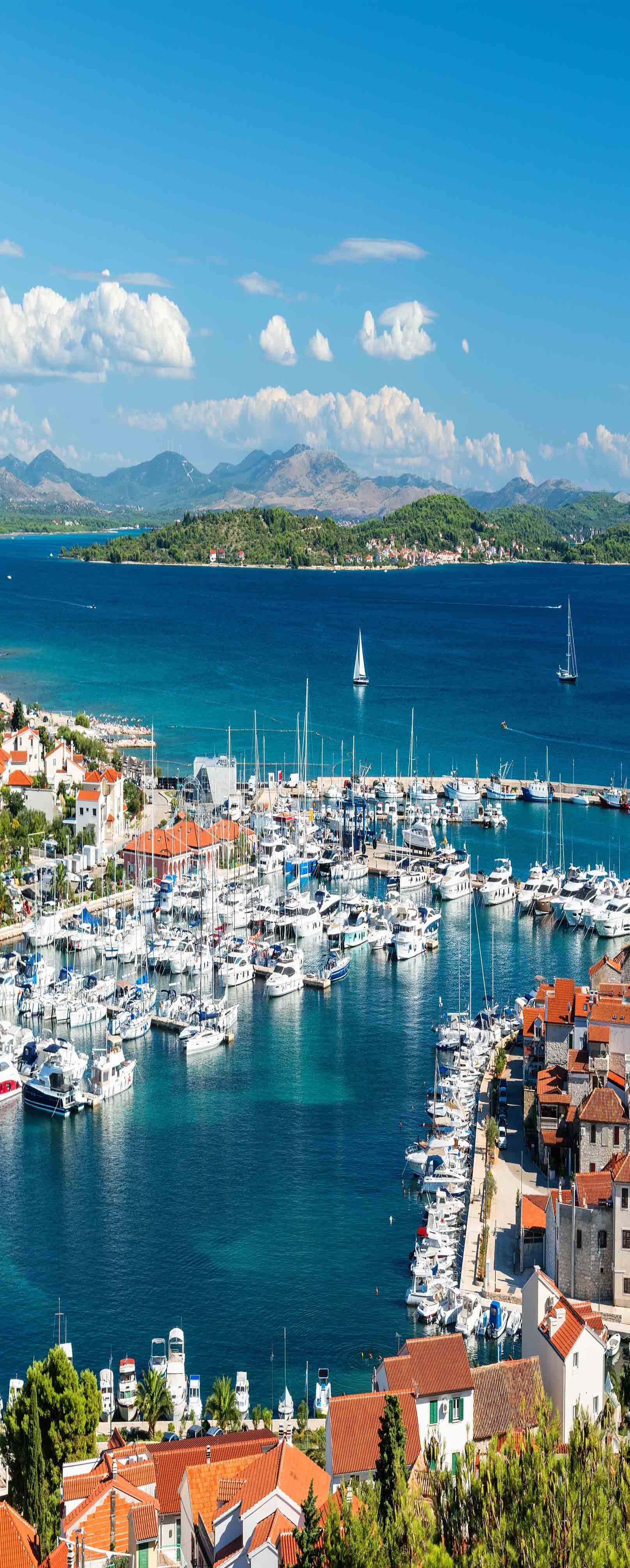 3D Pretty Harbour City 842 Stair Risers Wallpaper AJ Wallpaper