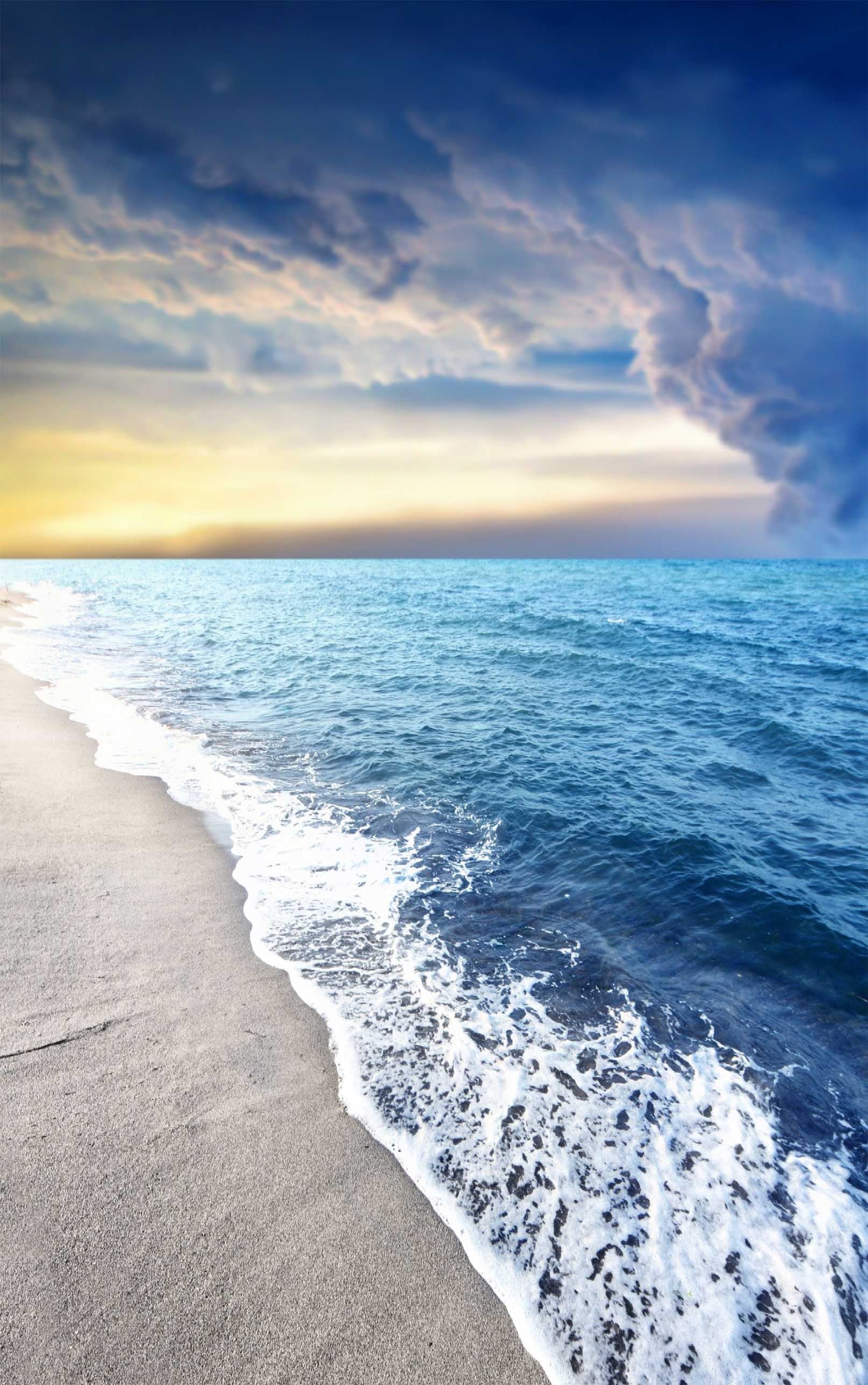 3D Sunset Beach 789 Stair Risers Wallpaper AJ Wallpaper