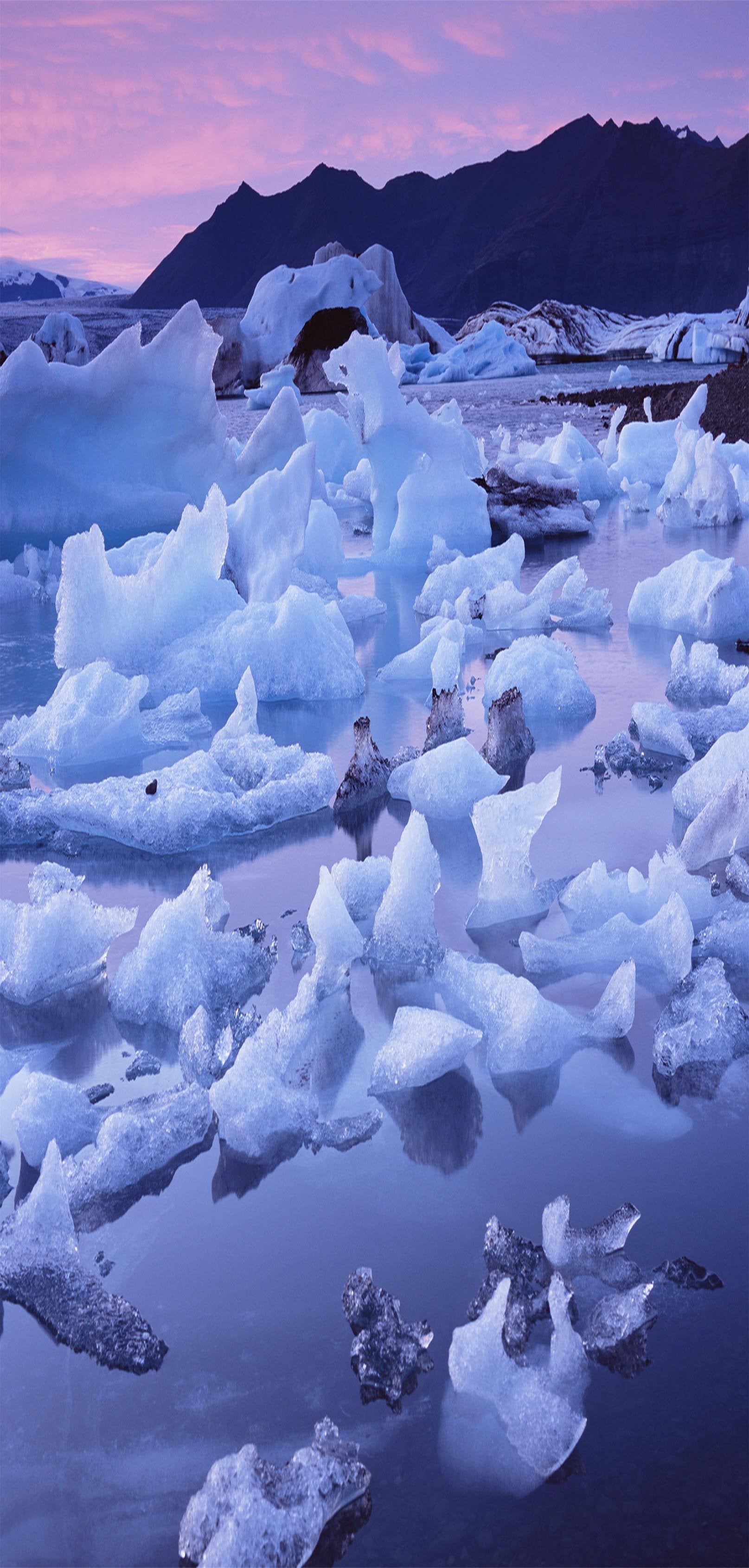 3D Seaside Ice 1257 Stair Risers Wallpaper AJ Wallpaper