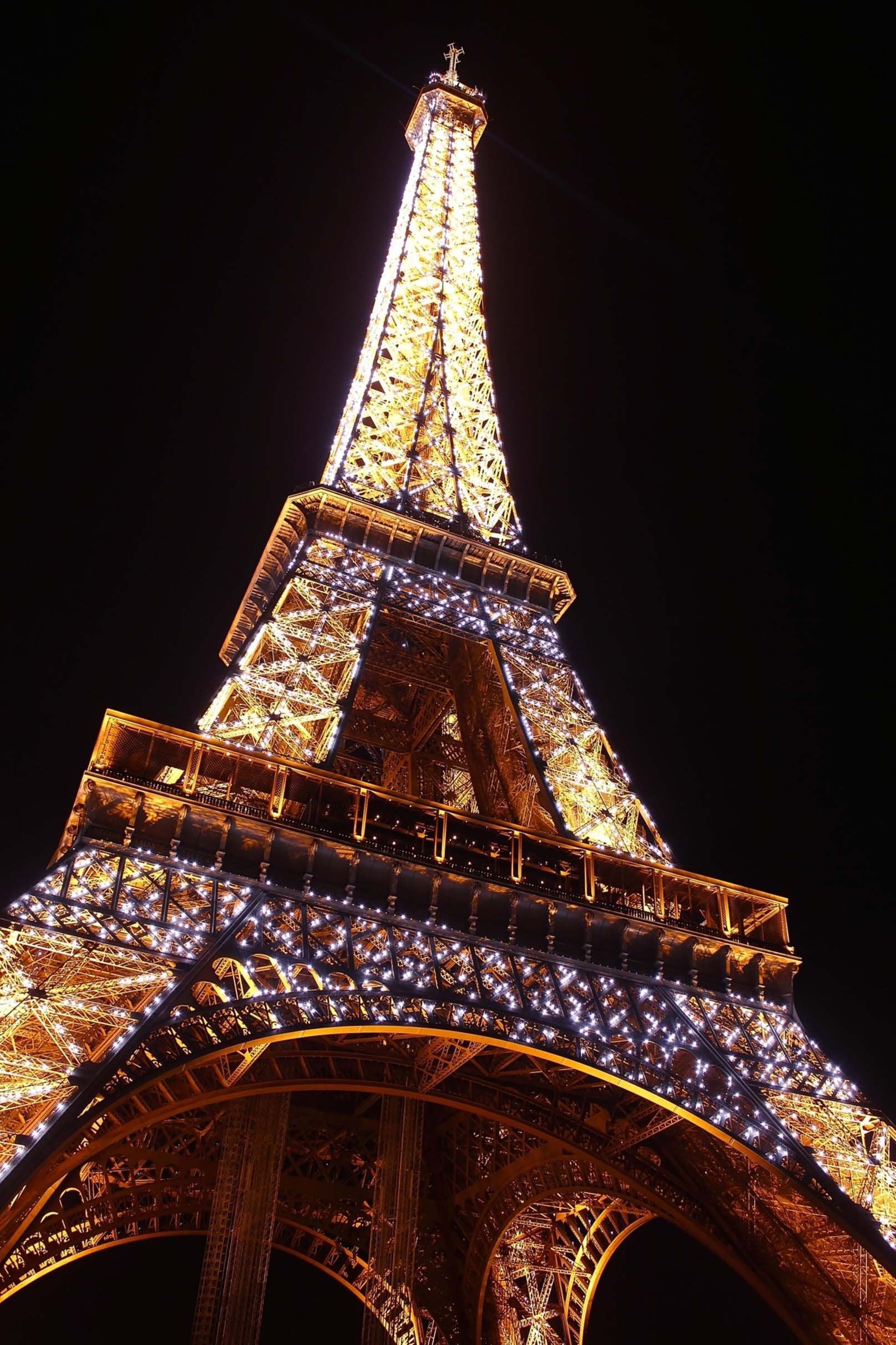 3D Bright Eiffel Tower 1298 Stair Risers Wallpaper AJ Wallpaper