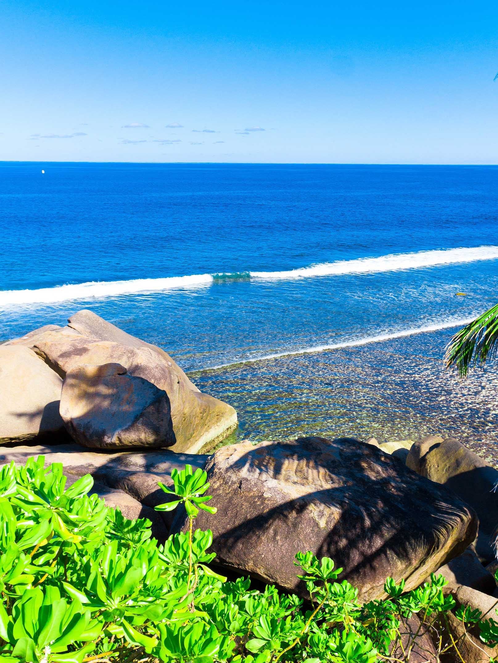 3D Sunny Blue Sea 1195 Stair Risers Wallpaper AJ Wallpaper