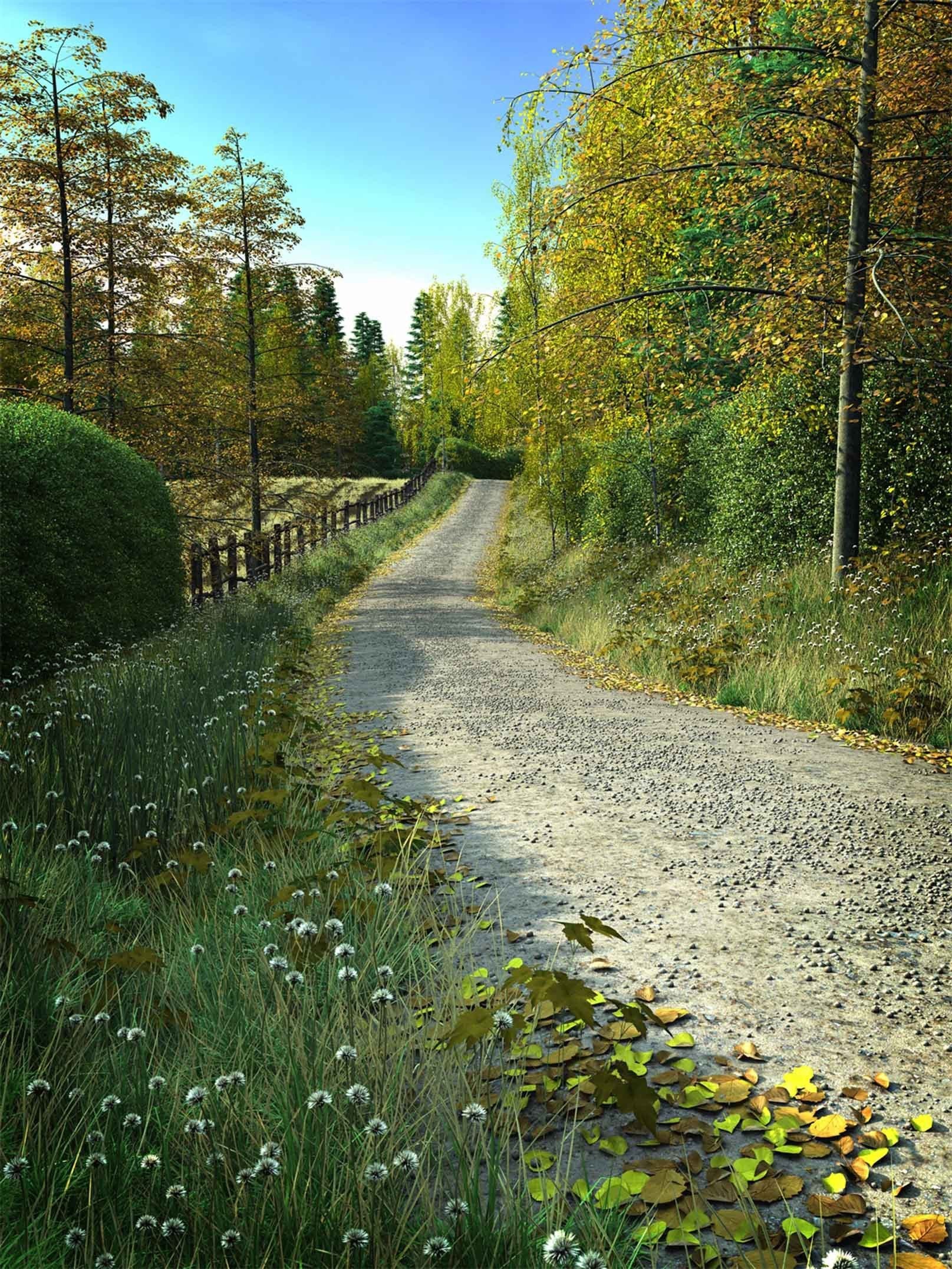 3D Rural Scenery 1448 Stair Risers Wallpaper AJ Wallpaper