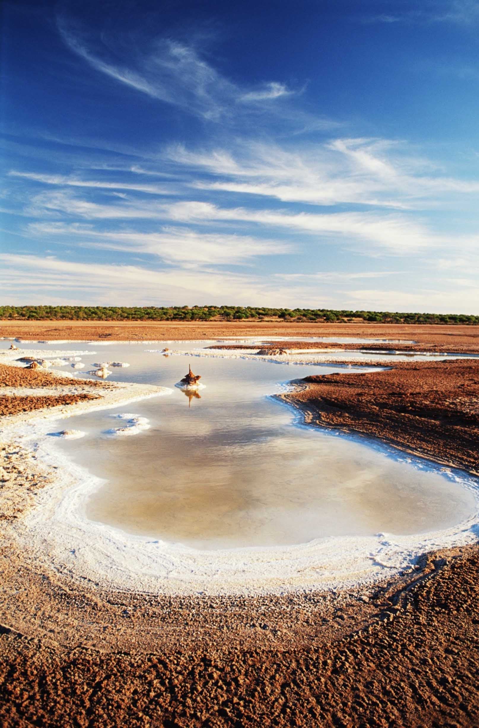 3D Drought Salt Lake 1576 Stair Risers Wallpaper AJ Wallpaper