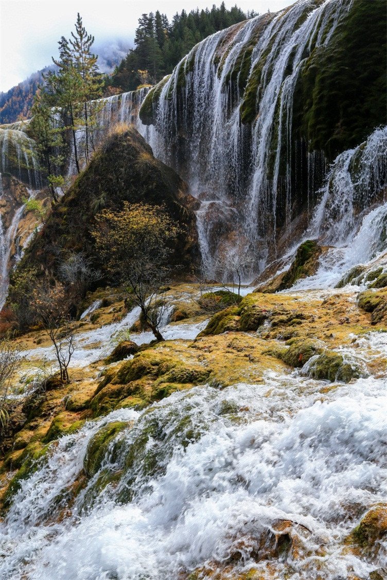 3D Pretty Waterfall 95 Stair Risers Wallpaper AJ Wallpaper