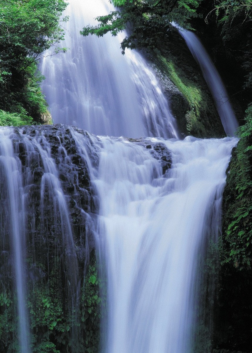 3D Clear Waterfalls 112 Stair Risers Wallpaper AJ Wallpaper