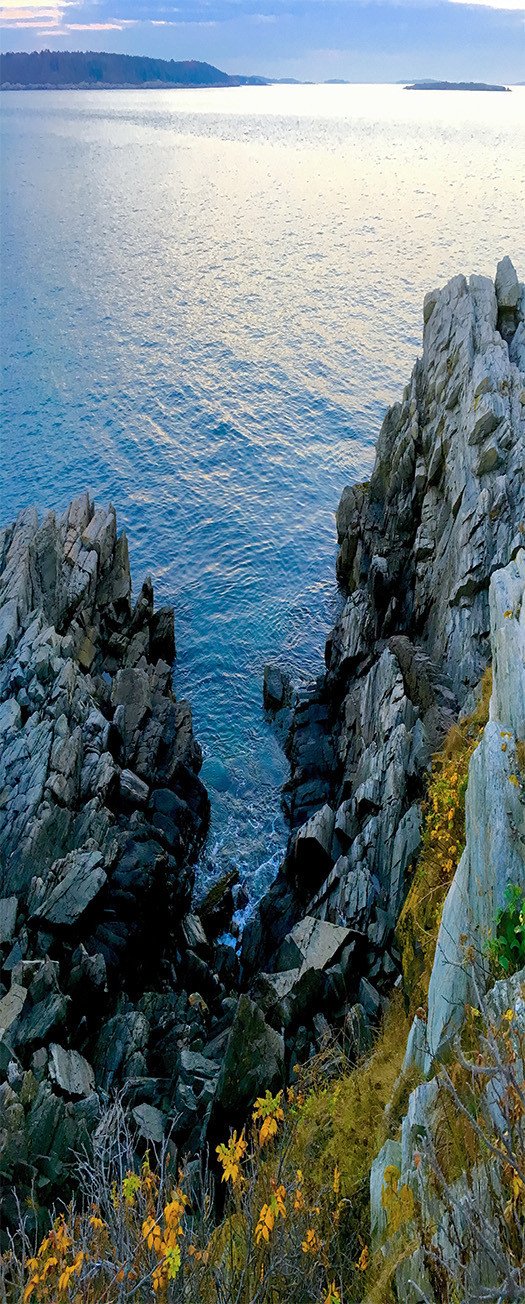 3D hill Stone blue water door mural Wallpaper AJ Wallpaper