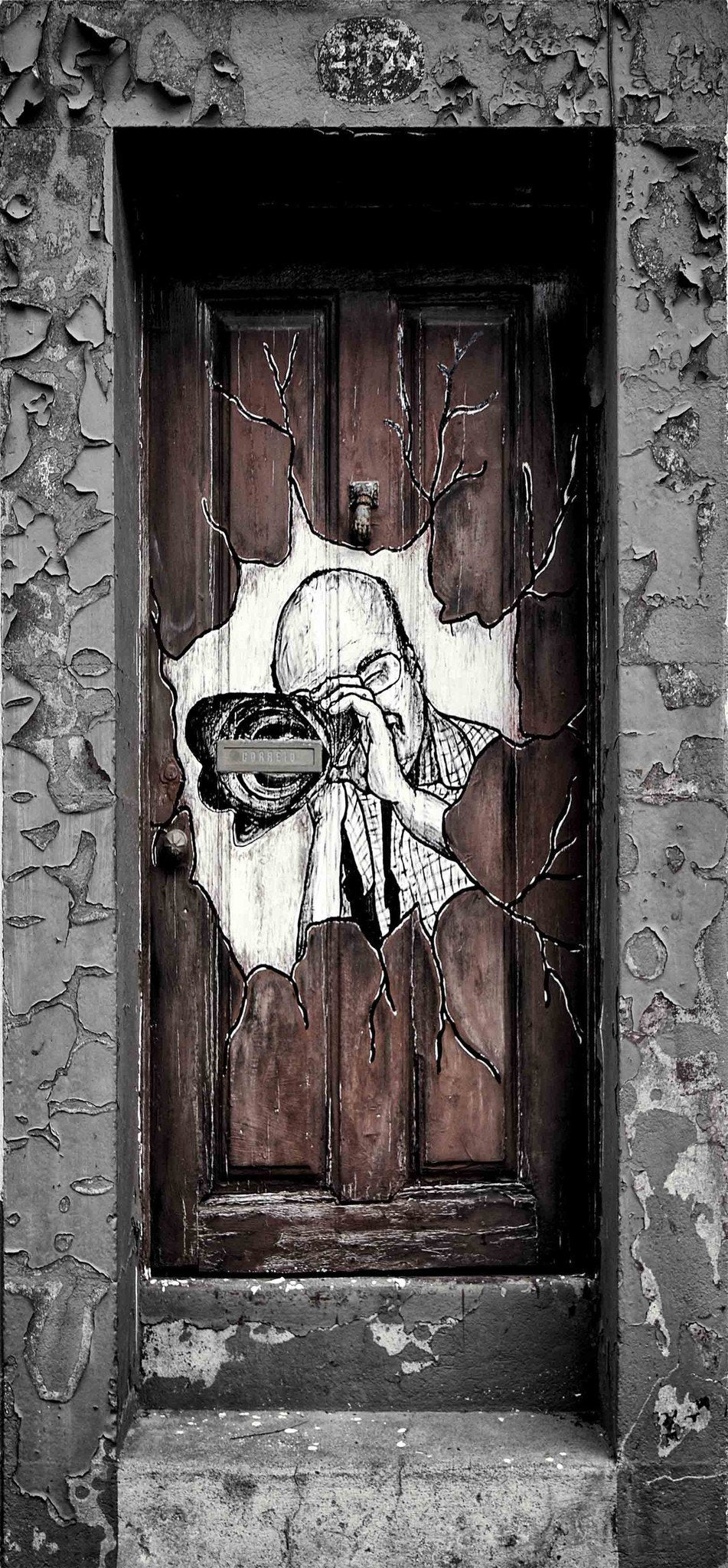 3D Funny Gate Pattern 05 Door Mural Wallpaper AJ Wallpaper