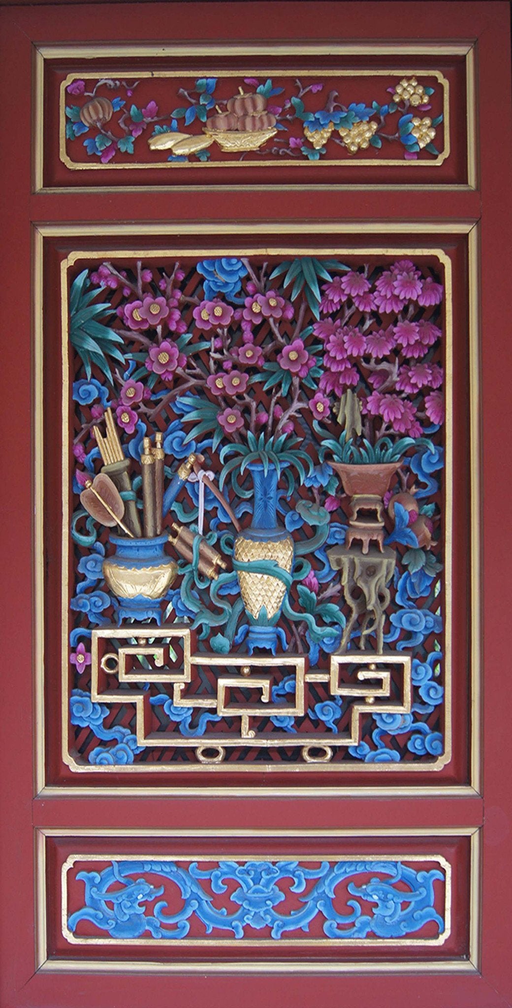 3D Delicate Color Patterns Door Mural Wallpaper AJ Wallpaper