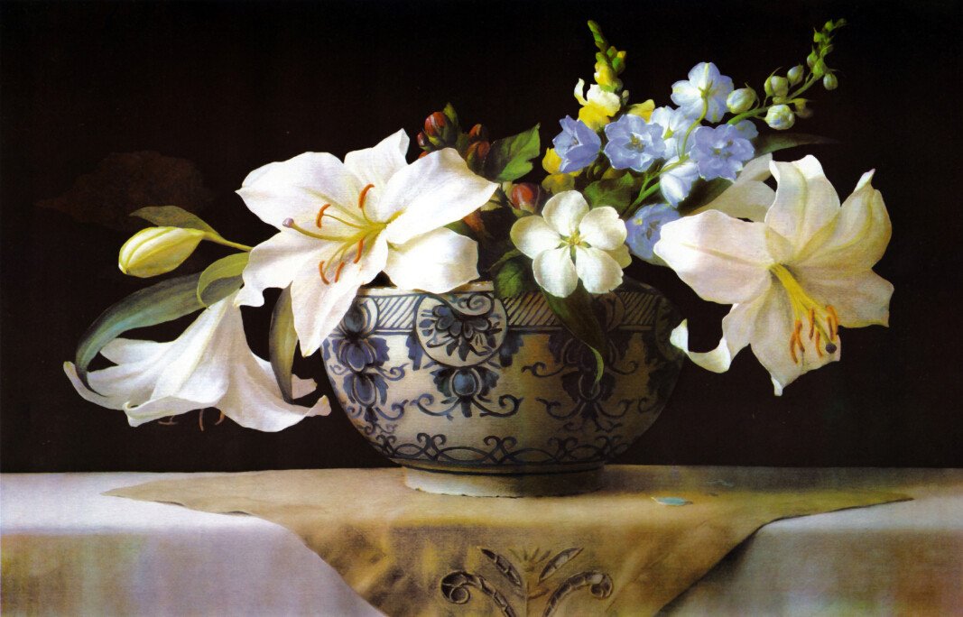 Porcelain Vase Wallpaper AJ Wallpaper 2