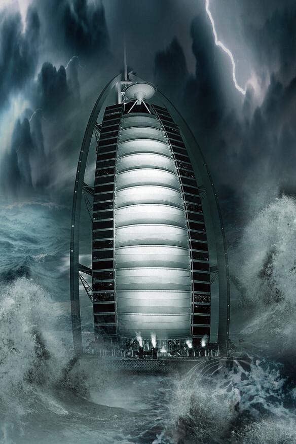 Sea Building Wallpaper AJ Wallpaper