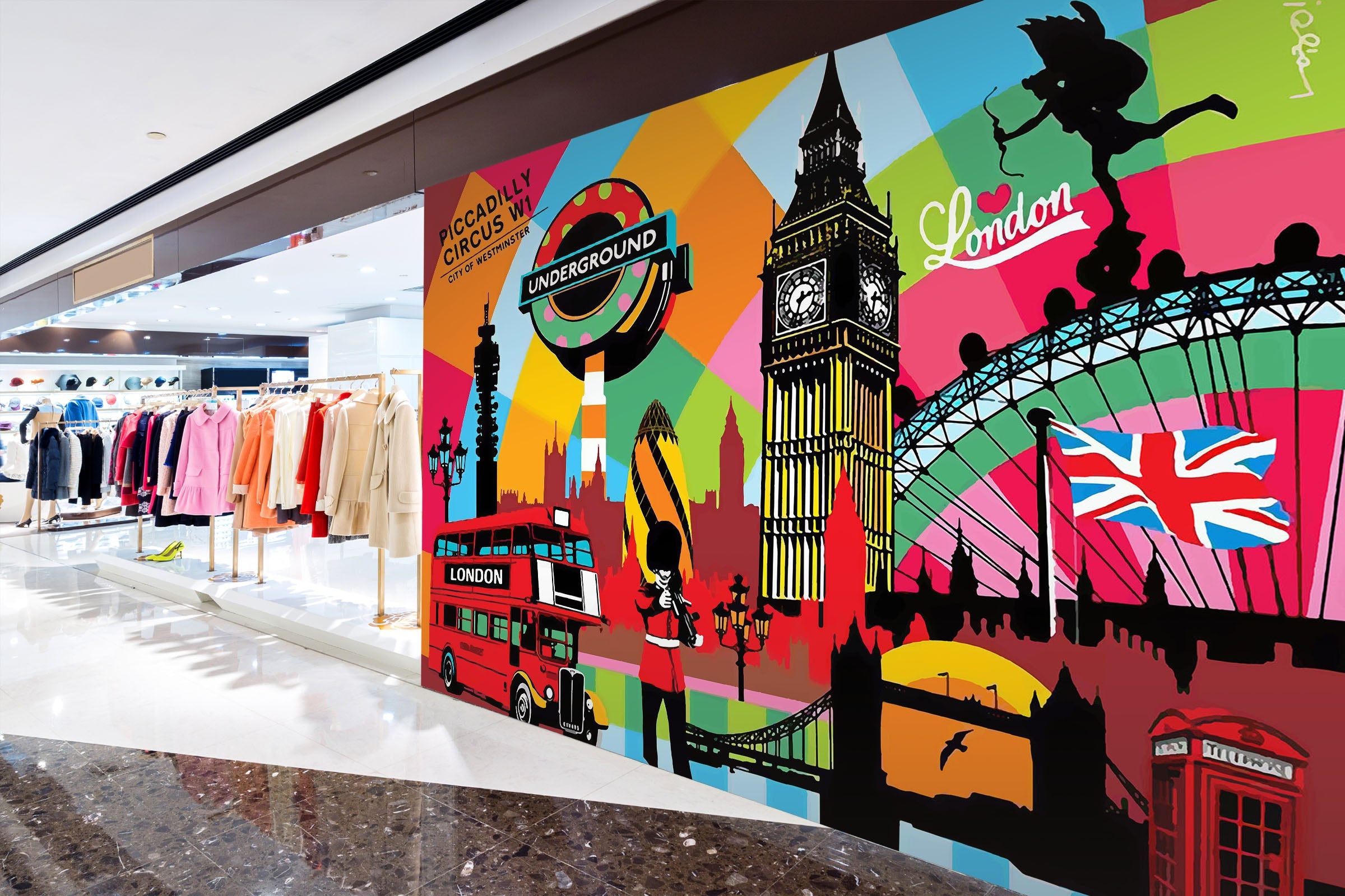 3D Painted Tower 119 Wall Murals Wallpaper AJ Wallpaper 2