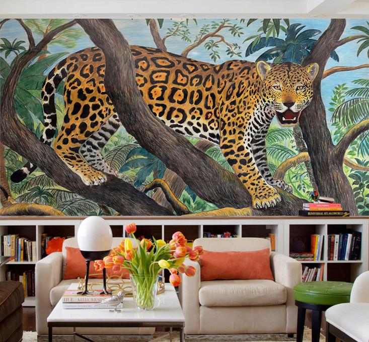 3D Cheetah Forest 77 Wallpaper AJ Wallpaper