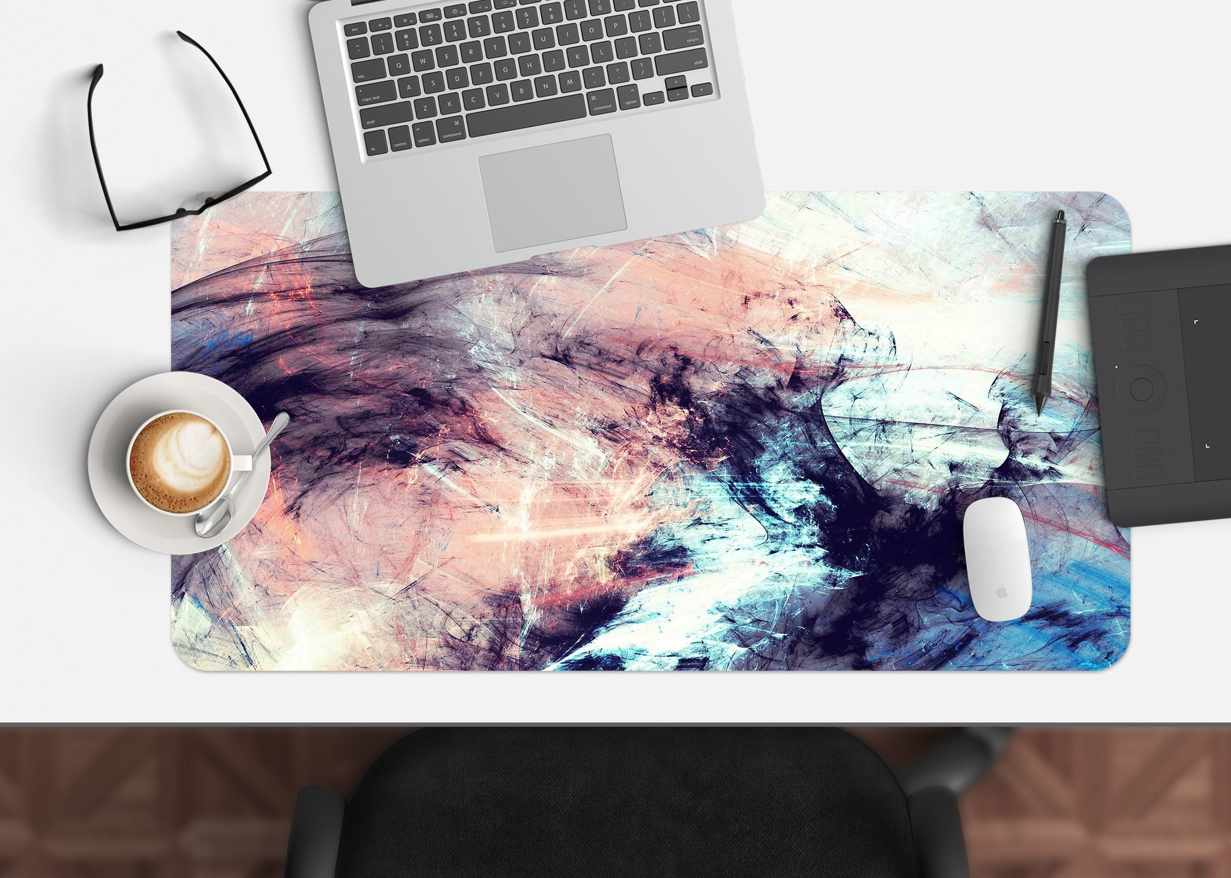 3D Abstract Ink 148 Desk Mat Mat AJ Creativity Home