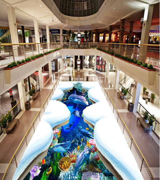 3D Ice Sea 328 Floor Mural Wallpaper AJ Wallpaper 2