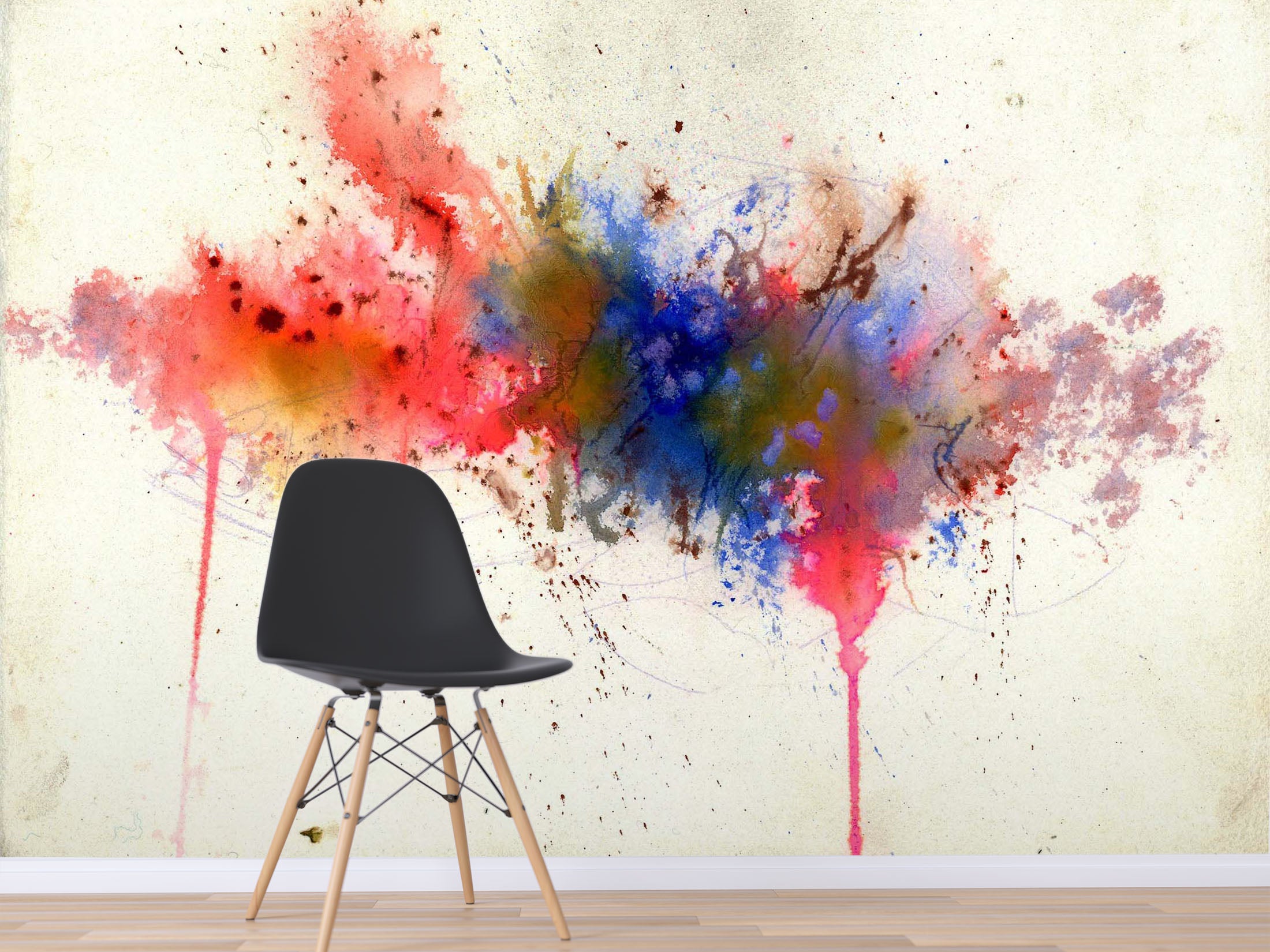 3D Color Splash 1410 Anne Farrall Doyle Wall Mural Wall Murals