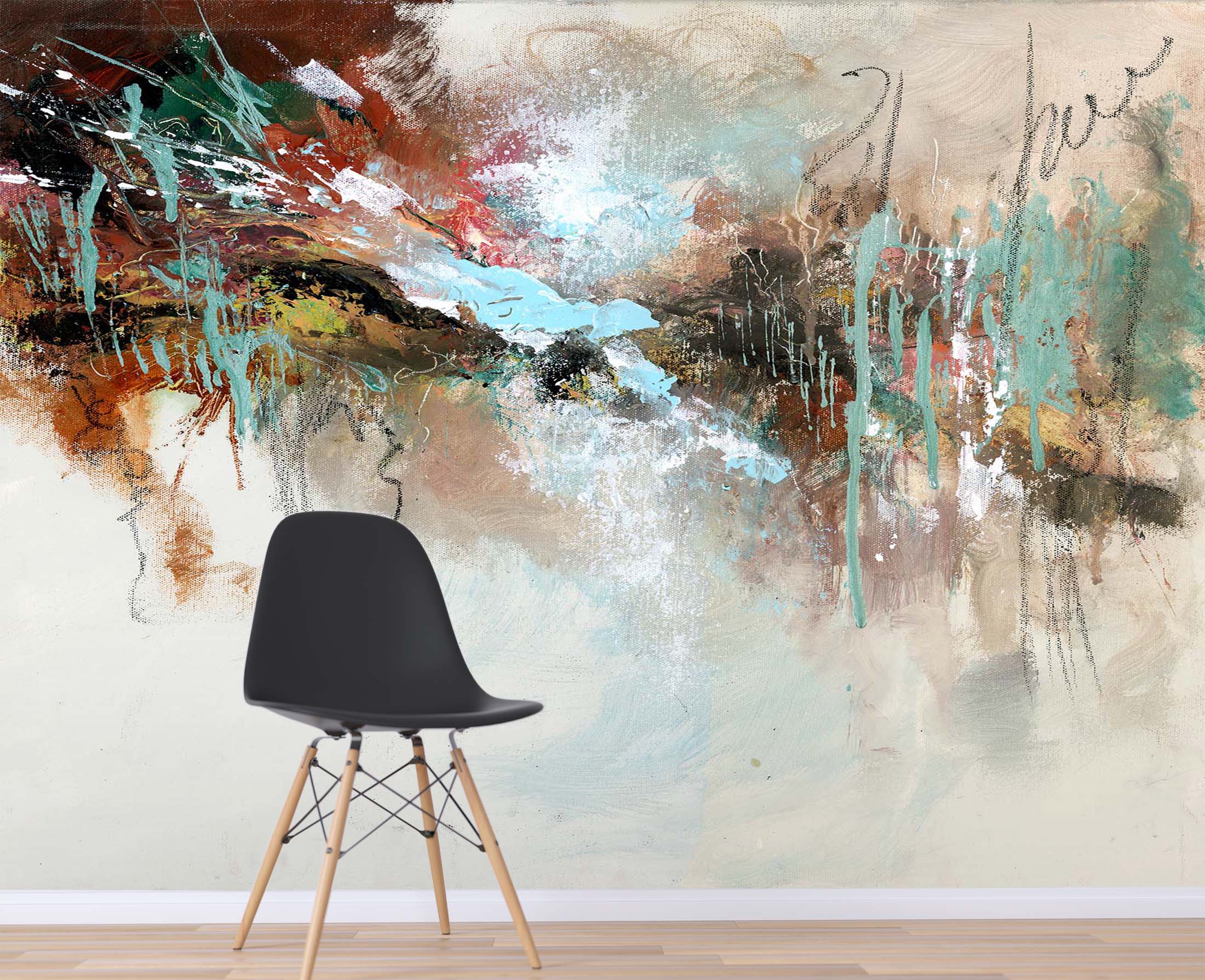 3D Color Splash 1408 Anne Farrall Doyle Wall Mural Wall Murals