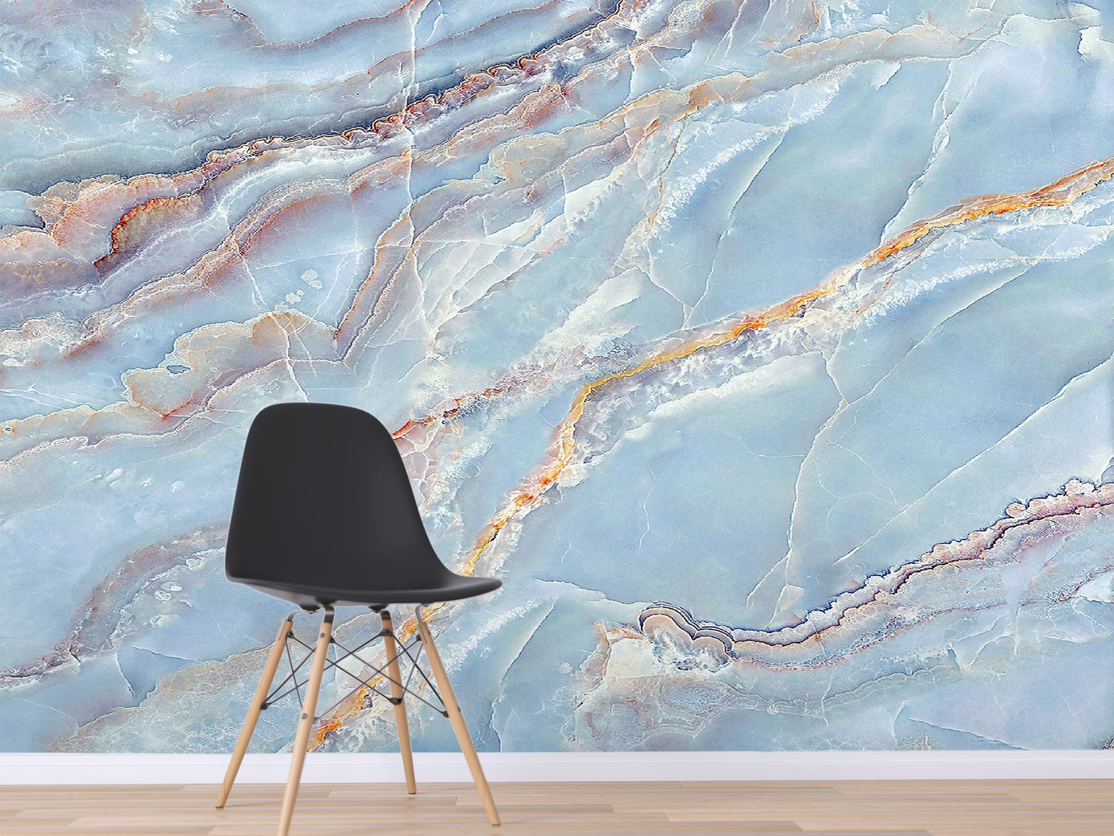 3D Marble Blue Pattern 35 Wallpaper AJ Wallpaper