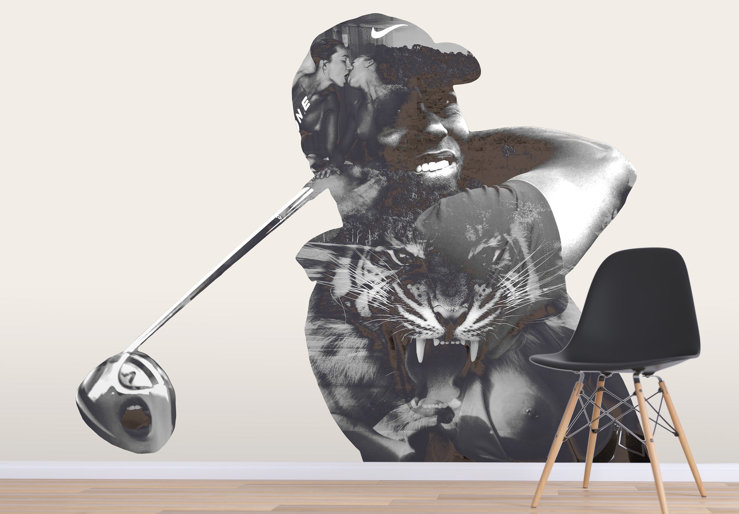 3D Tigerwoods 1417 Marco Cavazzana Wall Mural Wall Murals