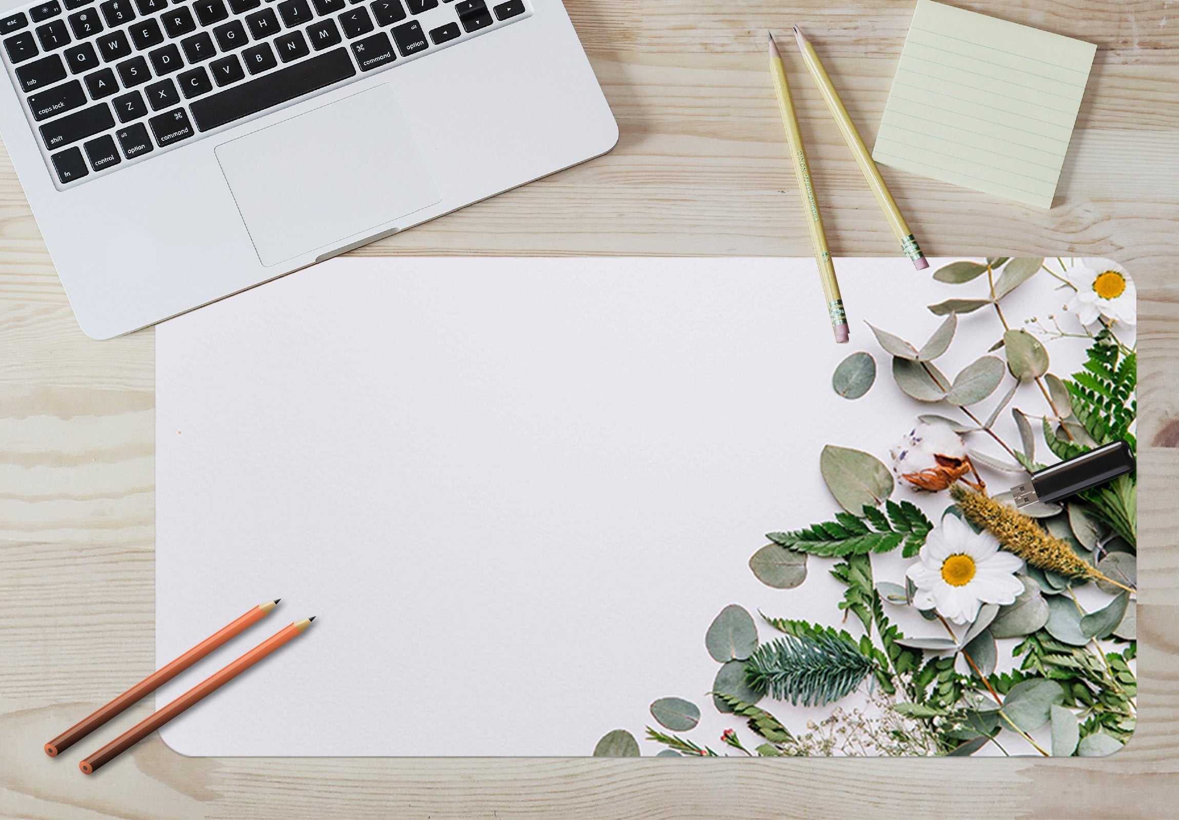 3D Small Flowers 040 Desk Mat Mat AJ Creativity Home