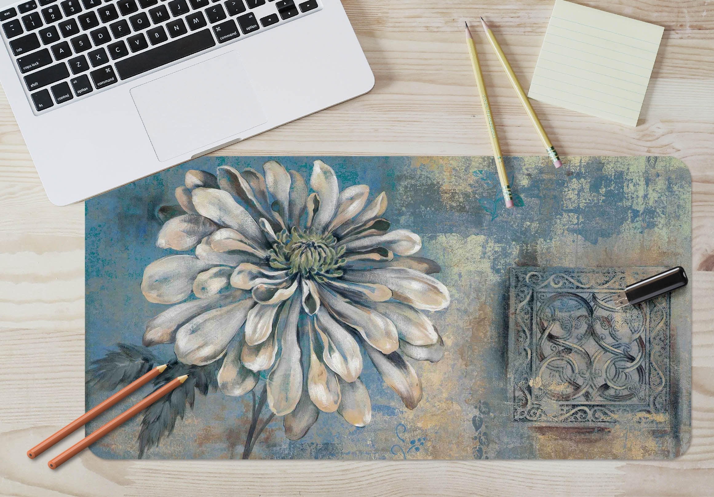 3D Painting Retro 062 Desk Mat Mat AJ Creativity Home