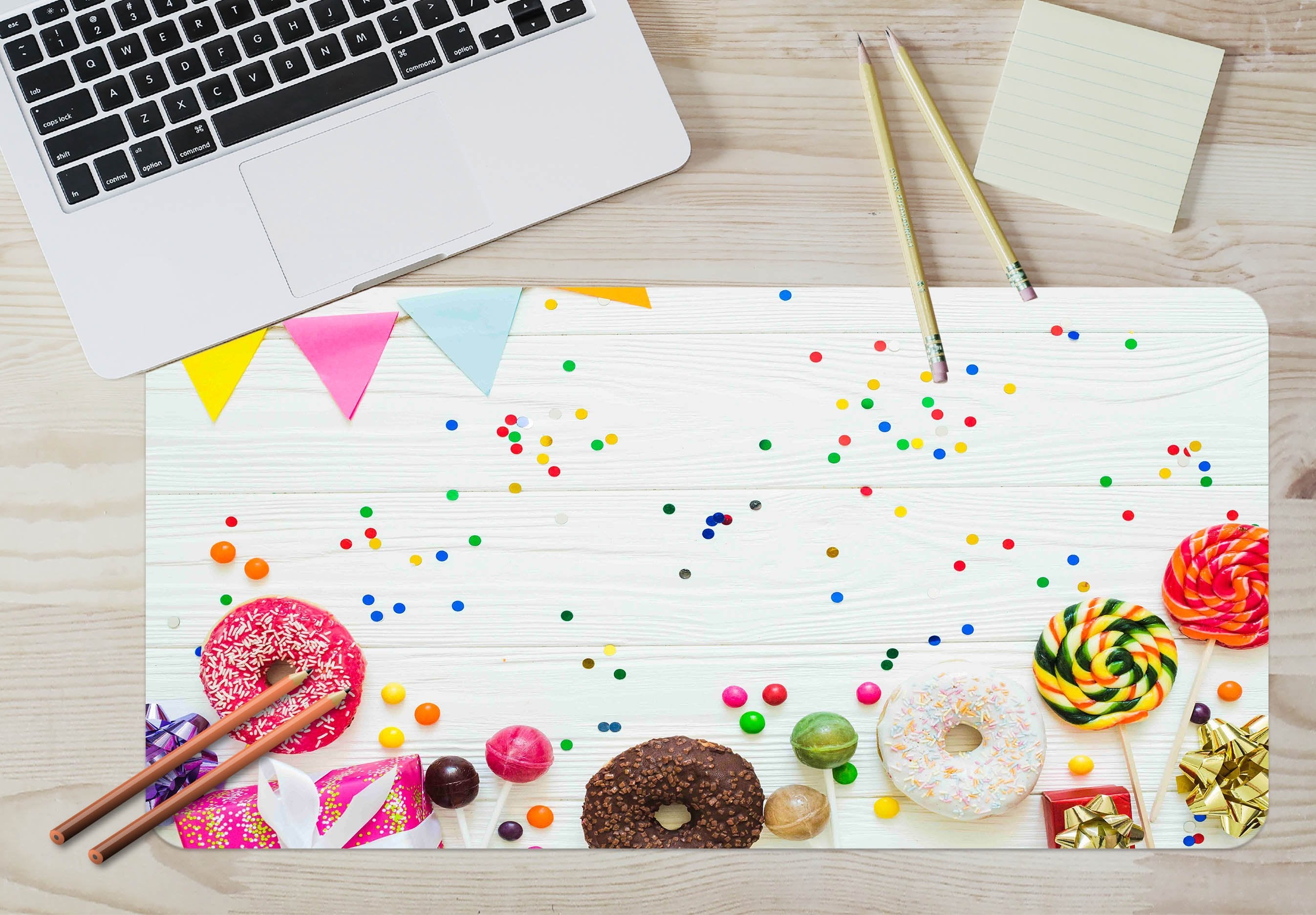3D Colored Candy 195 Desk Mat Mat AJ Creativity Home
