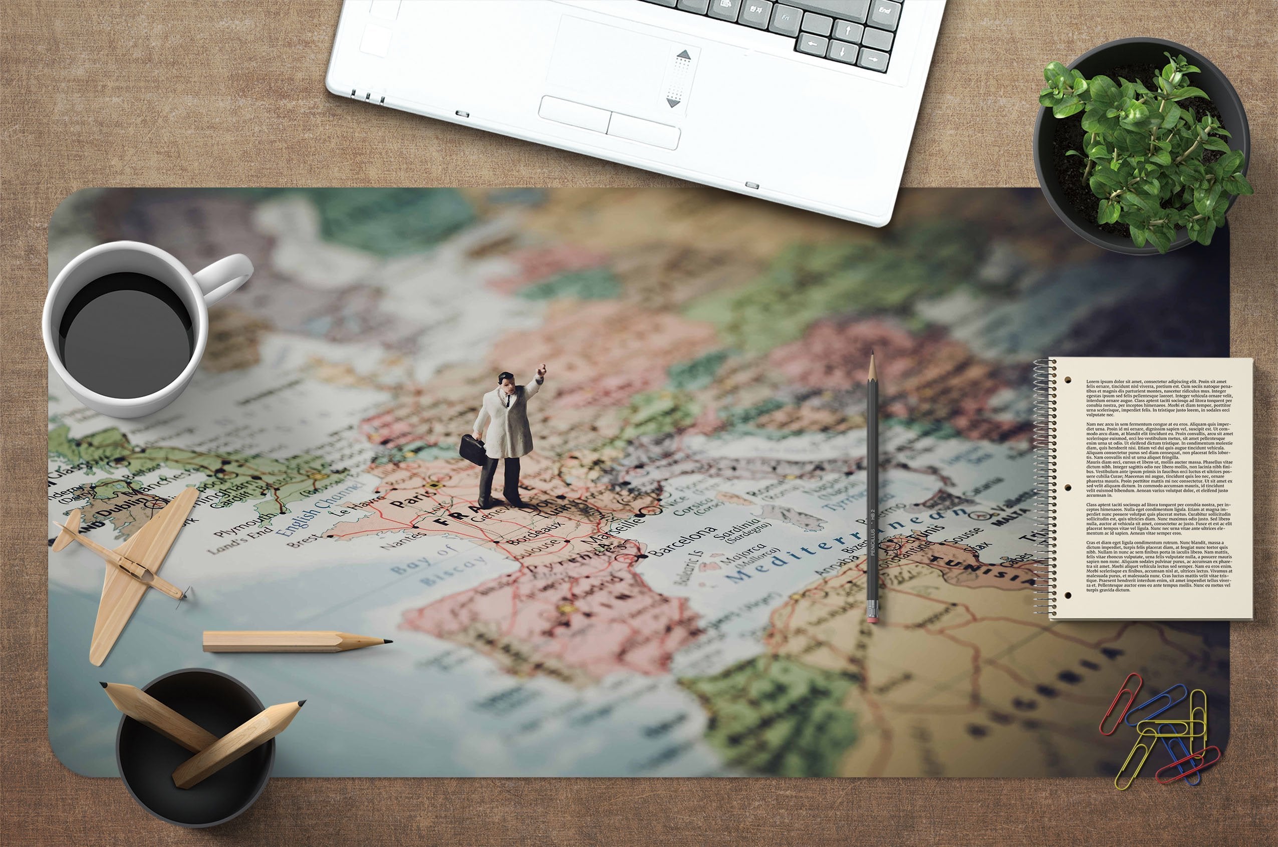 3D Map Villain 108 Desk Mat Mat AJ Creativity Home