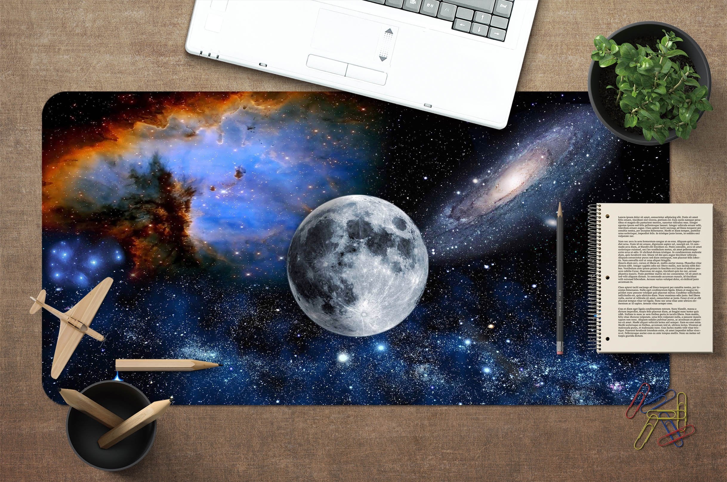 3D Space Planet 086 Desk Mat Mat AJ Creativity Home