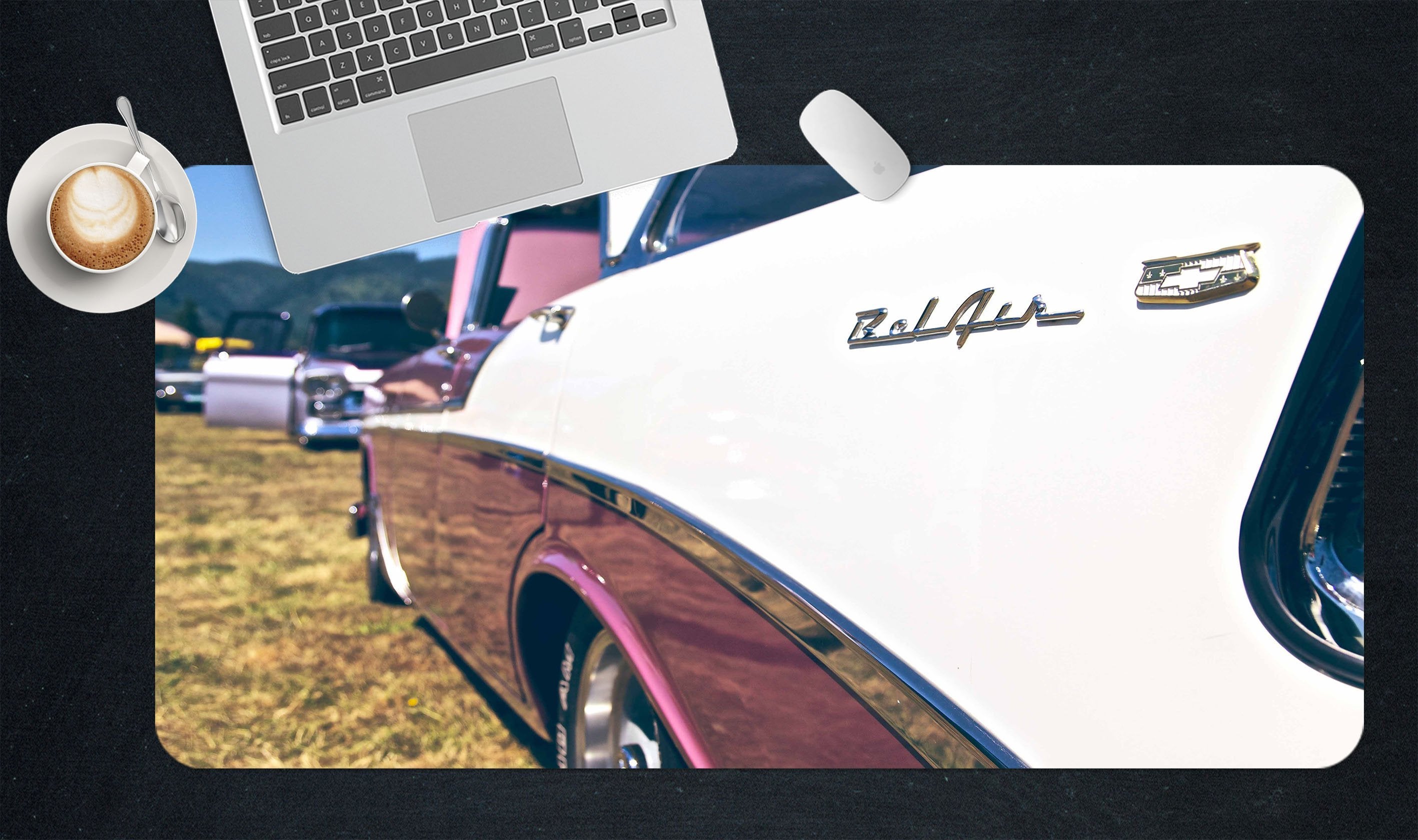 3D Sports Car Label 137 Desk Mat Mat AJ Creativity Home