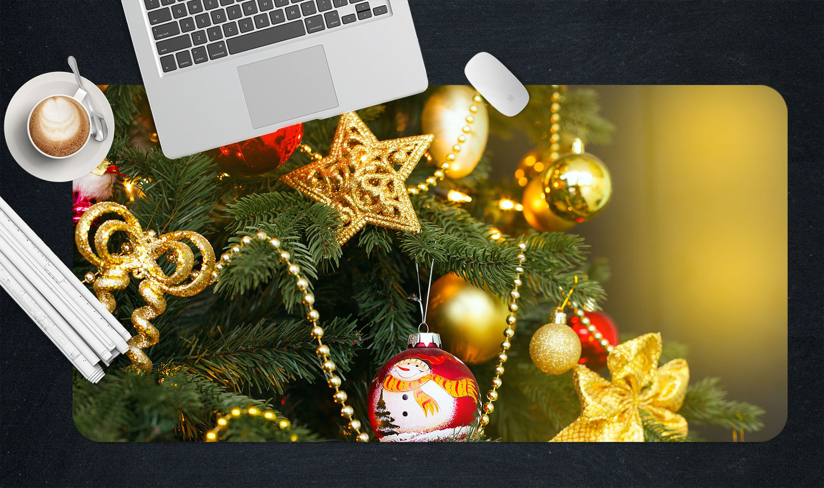 3D Christmas Tree Pendant 53193 Christmas Desk Mat Xmas