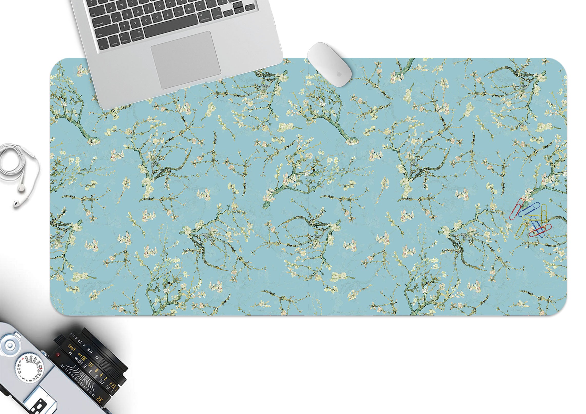 3D Floral Branch 120190 Uta Naumann Desk Mat