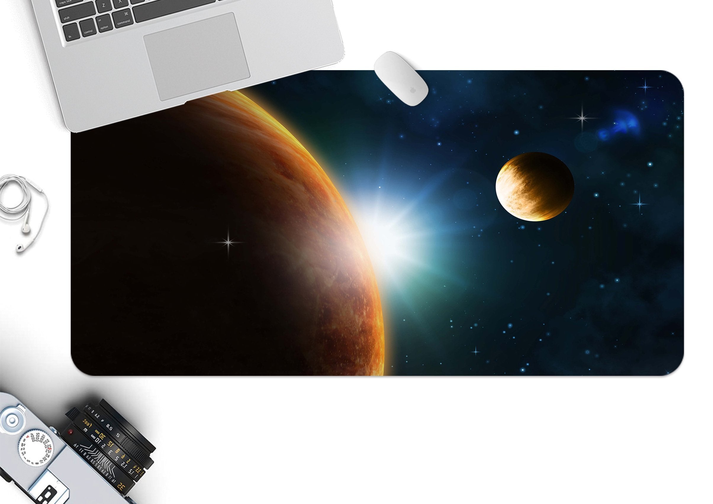 3D Earth Stars 173 Desk Mat Mat AJ Creativity Home