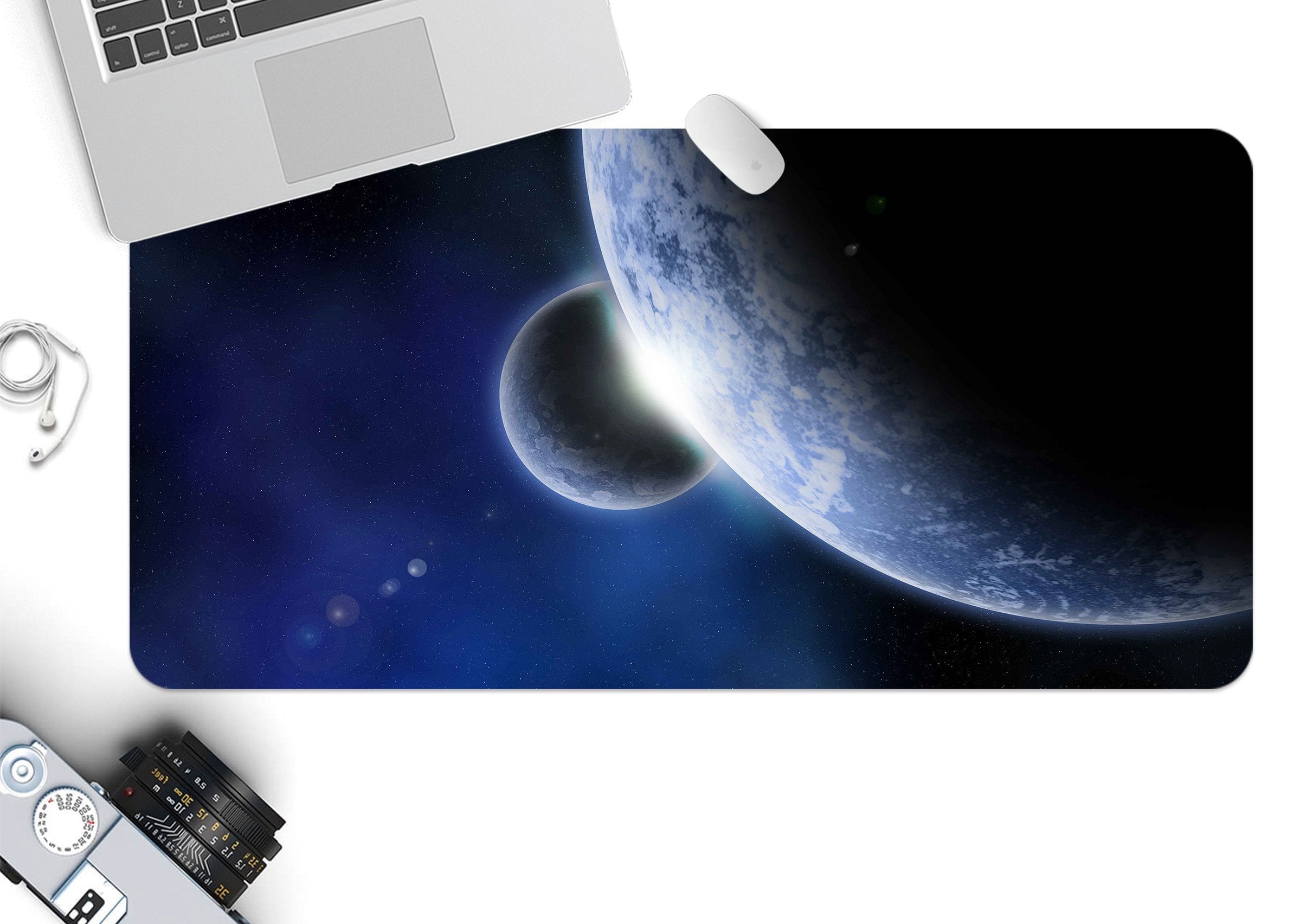 3D Earth Intersects 172 Desk Mat Mat AJ Creativity Home