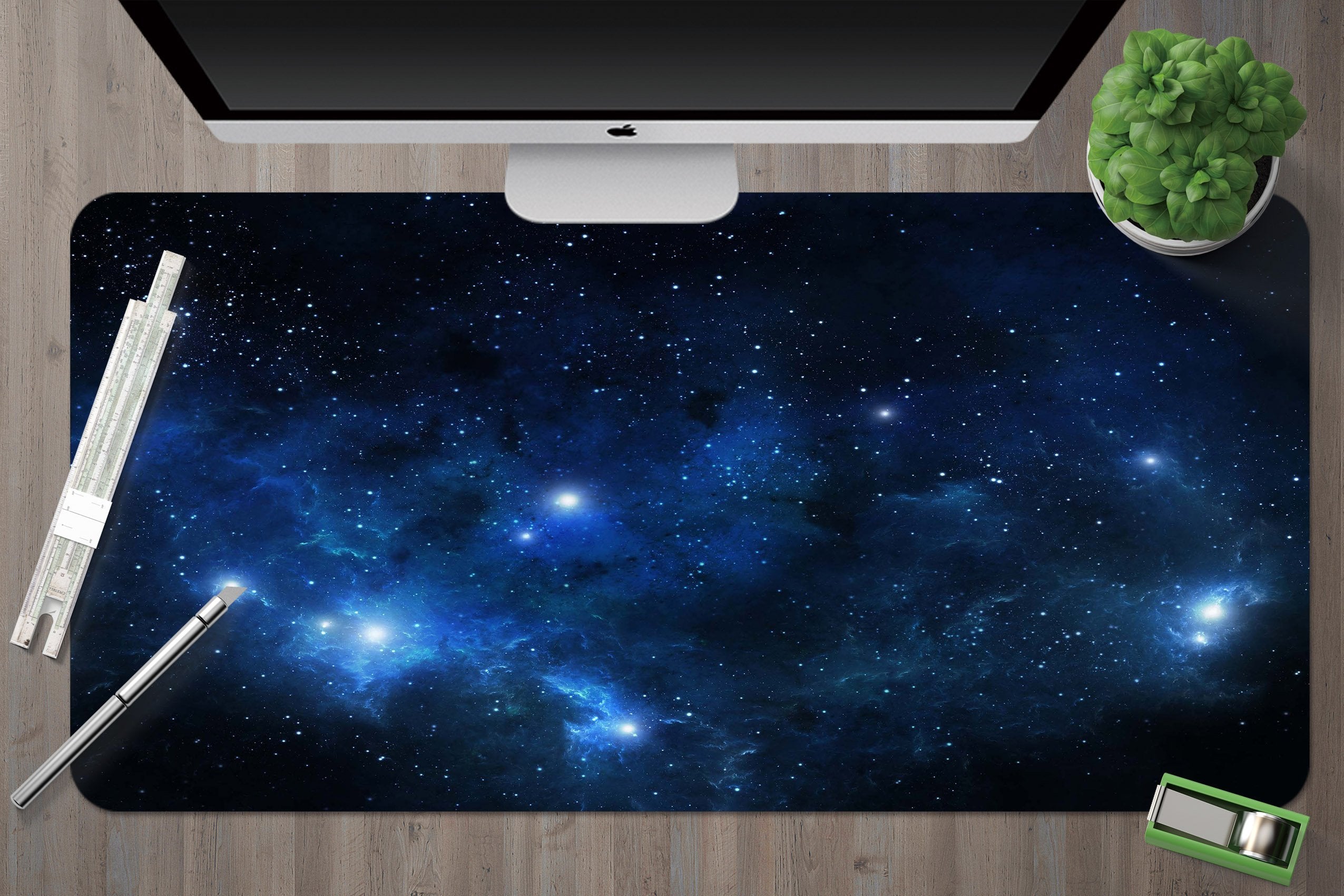 3D Beautiful Galaxy 091 Desk Mat Mat AJ Creativity Home