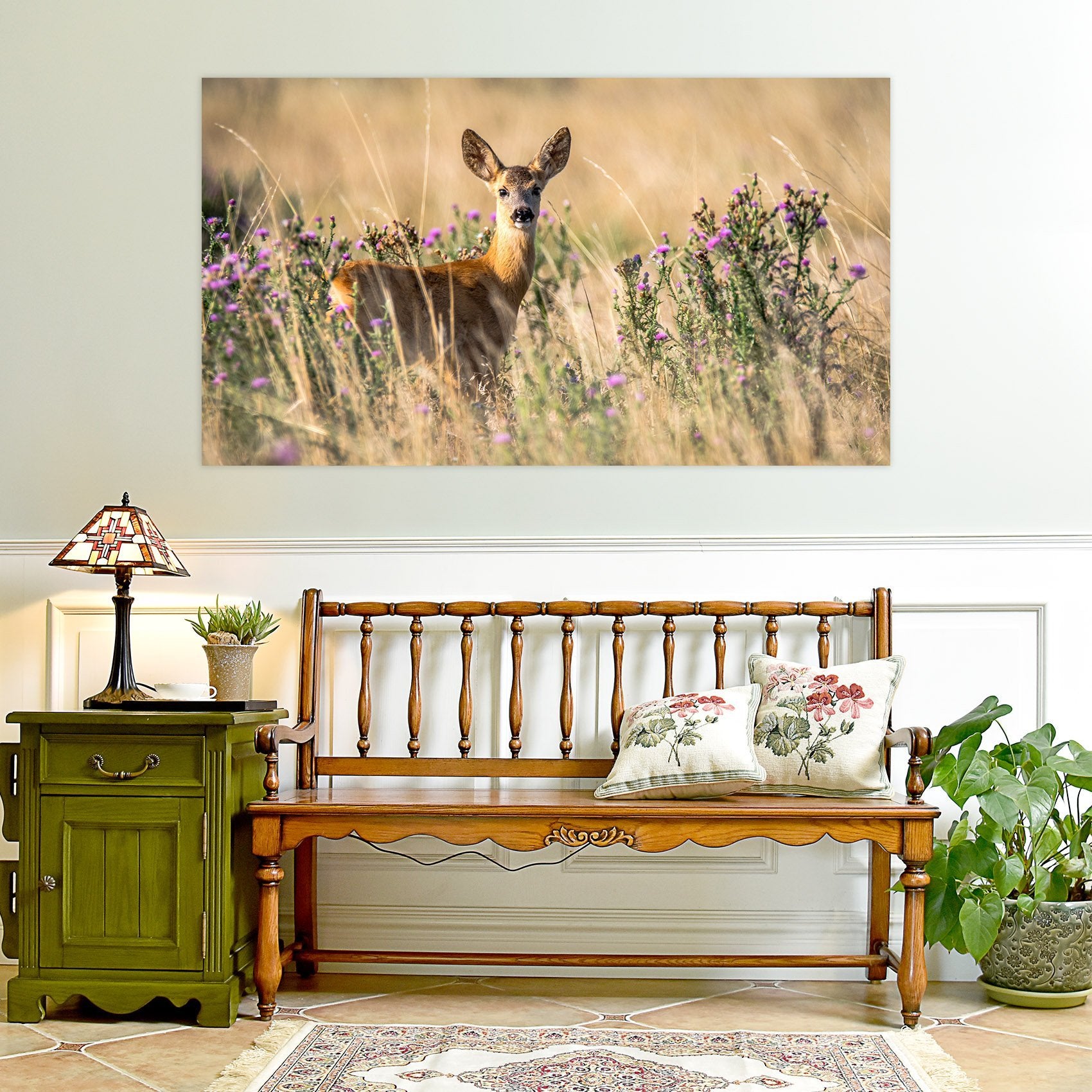 3D Roe-Deer 108 Animal Wall Stickers Wallpaper AJ Wallpaper 2