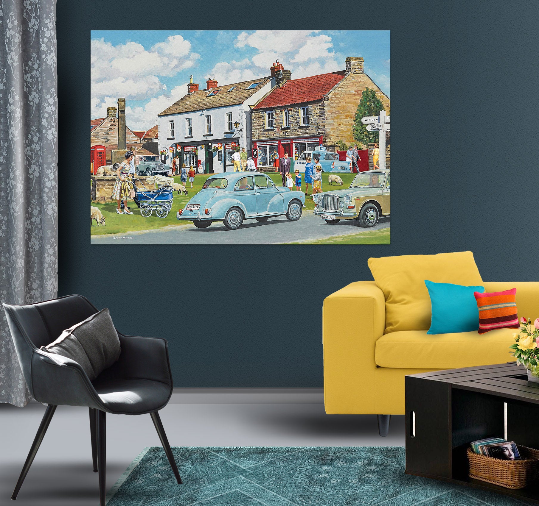 3D House Car 8929 Trevor Mitchell Wall Sticker